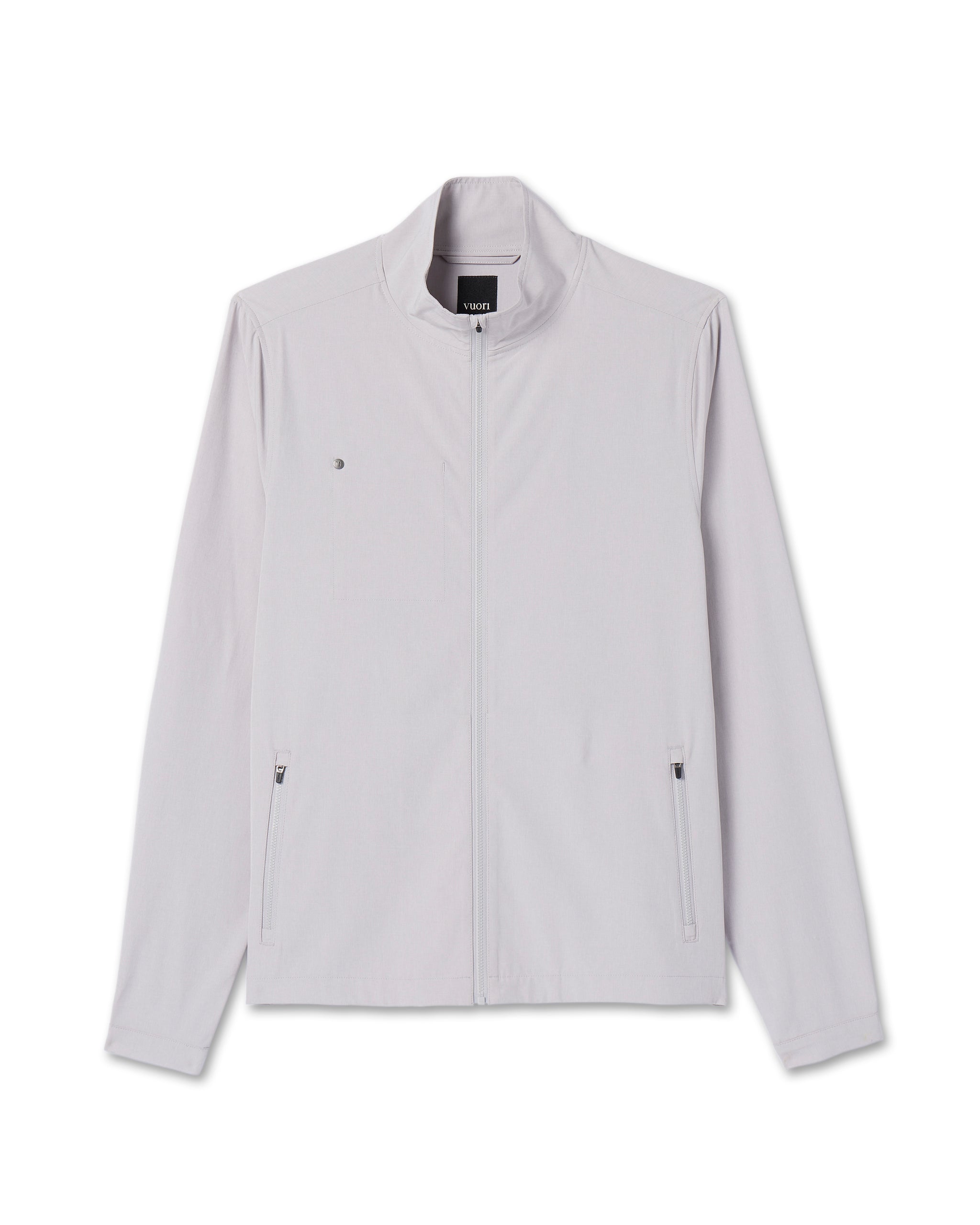 Venture Track Jacket | Platinum Linen Texture - Image 6