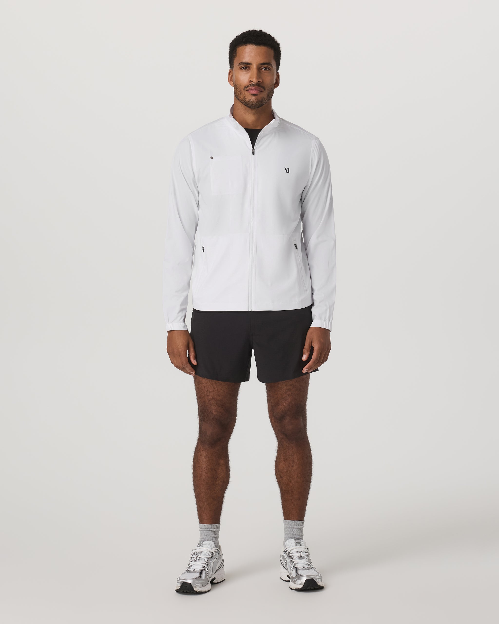 Venture Track Jacket | White Logo Graphic - Image 5