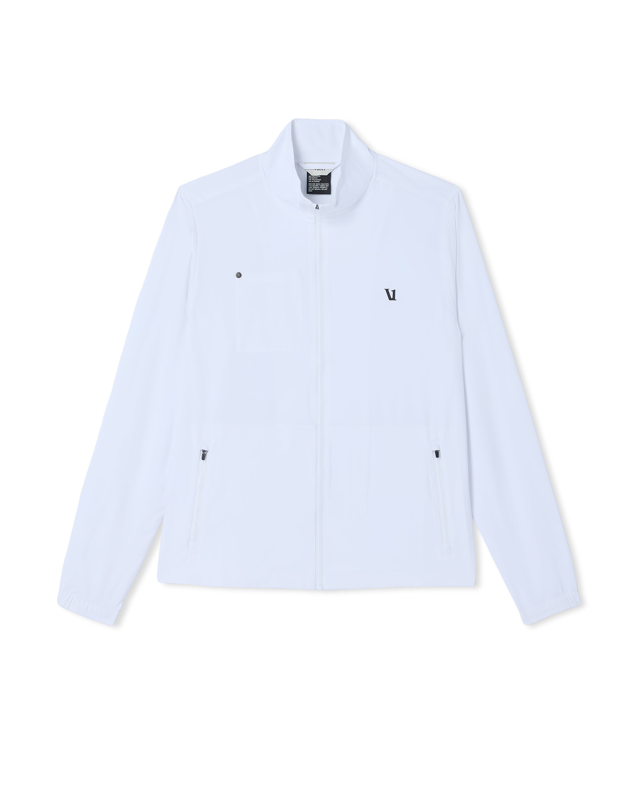 Venture Track Jacket | White Logo Graphic - Image 6