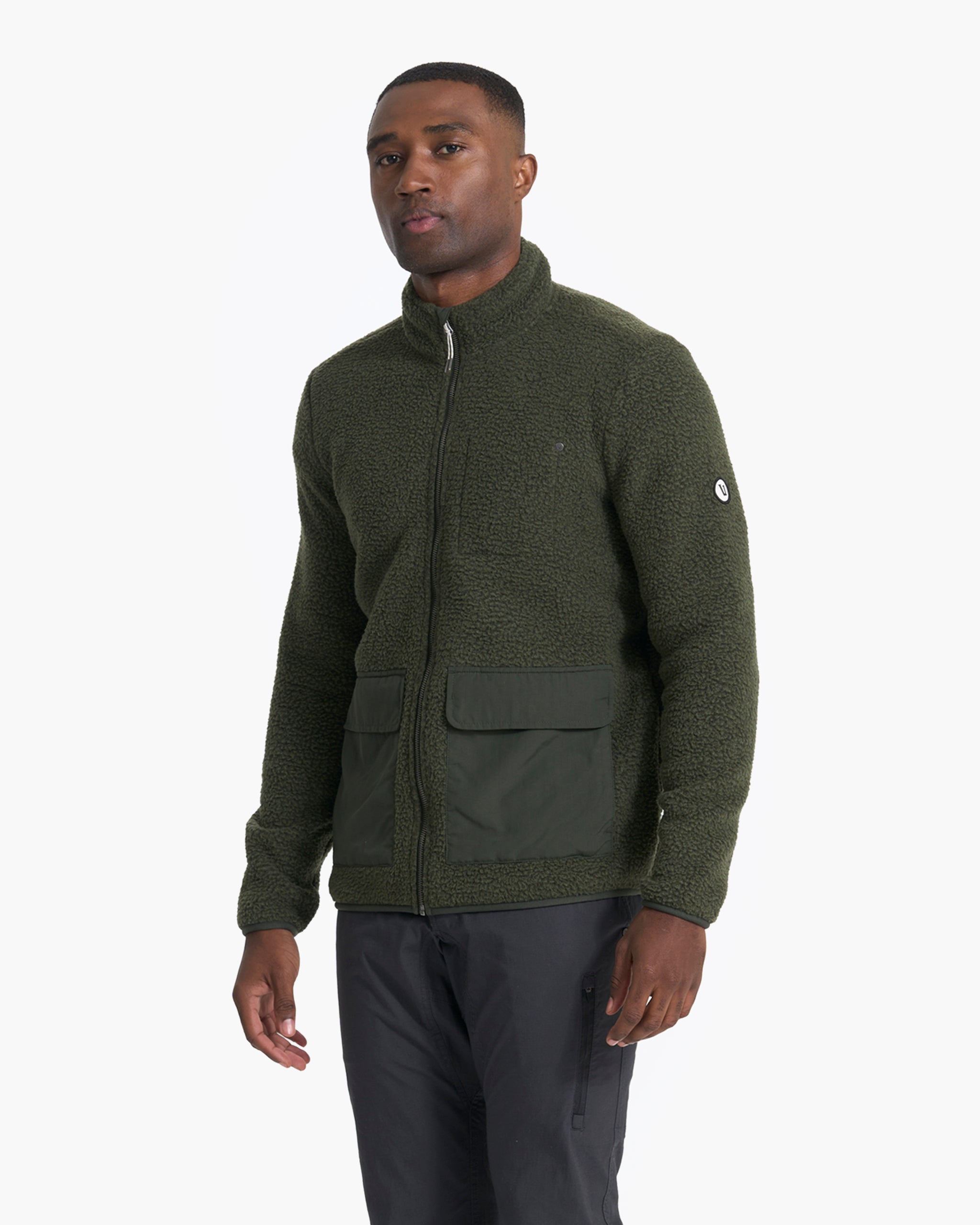 Idyllwild Sherpa Jacket | Forest - Image 2