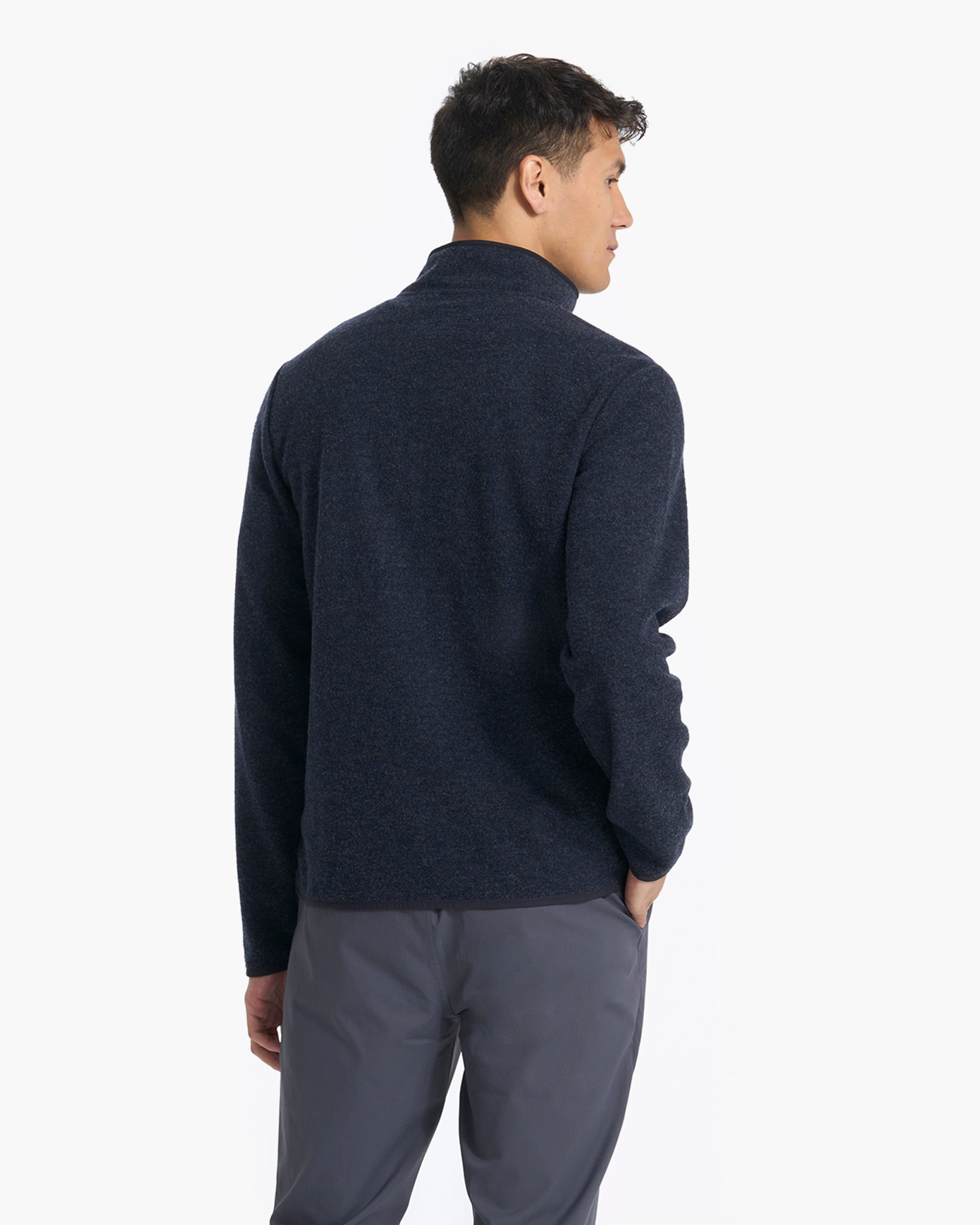 Venice Wool Pullover | Ink Heather - Image 3