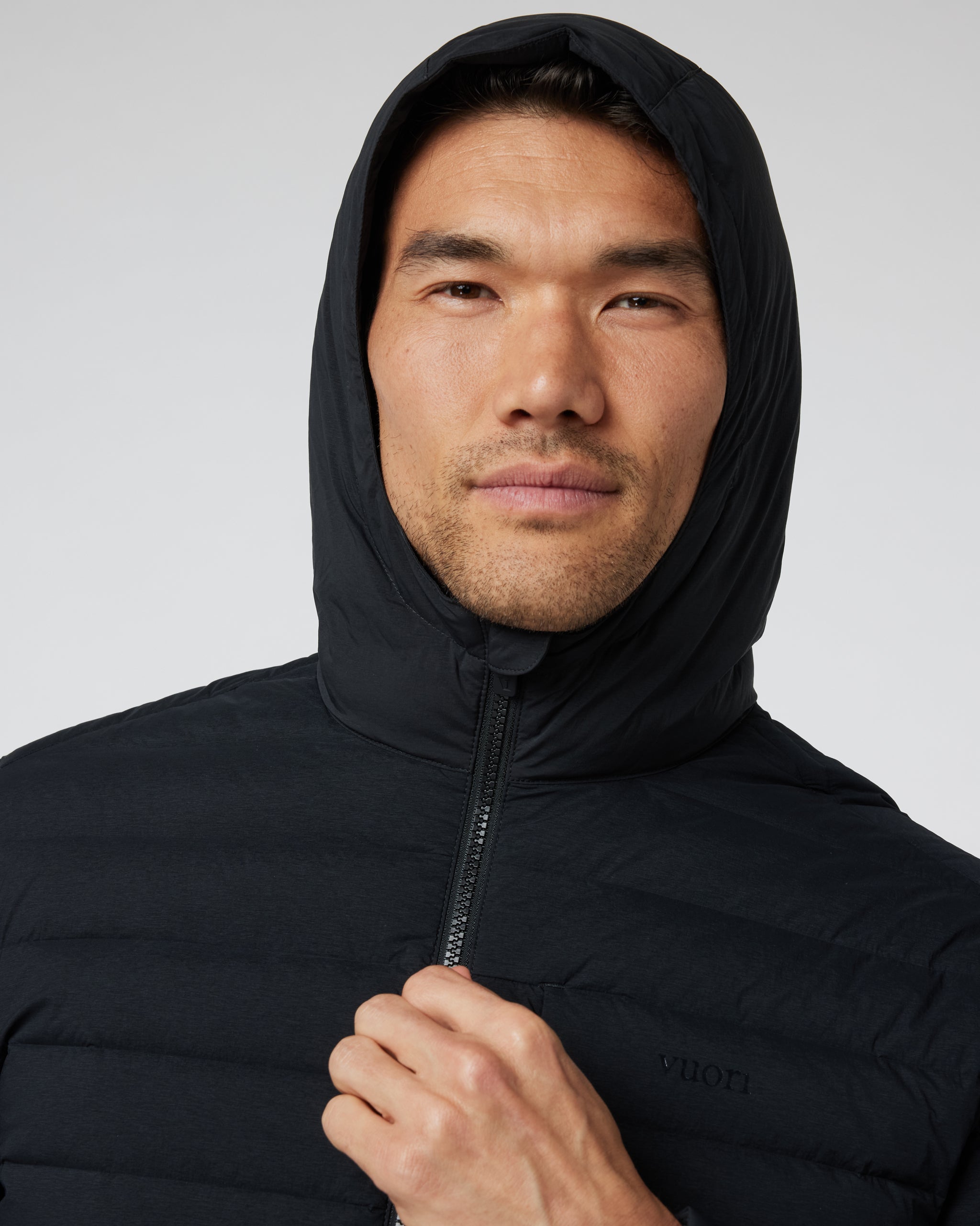 Steadfast Full Zip Hooded Jacket | Black - Image 5