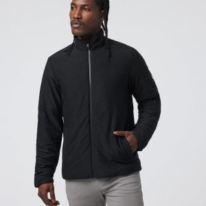Ponto Insulated Jacket | Black Heather
