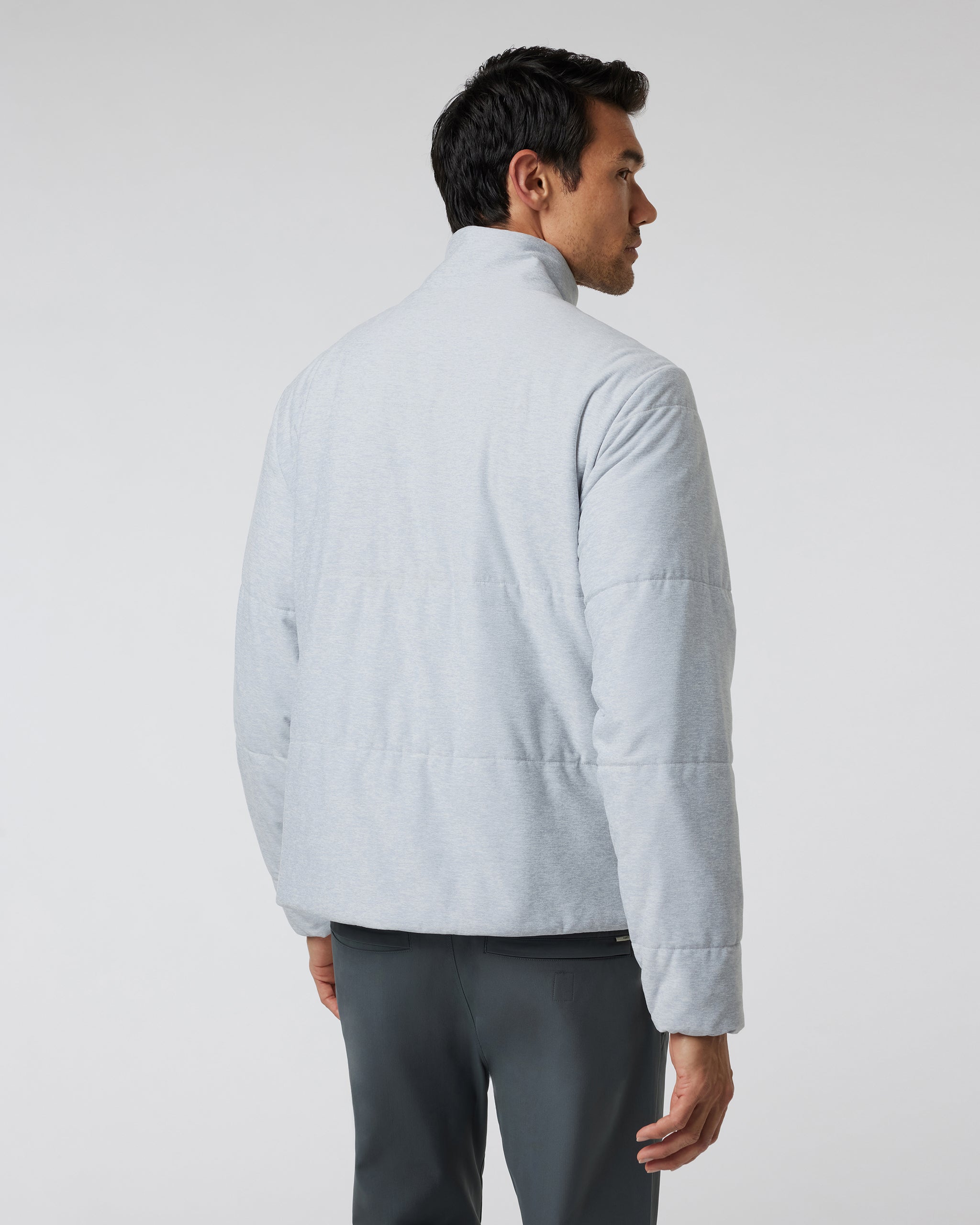 Ponto Insulated Jacket | Platinum Heather - Image 2
