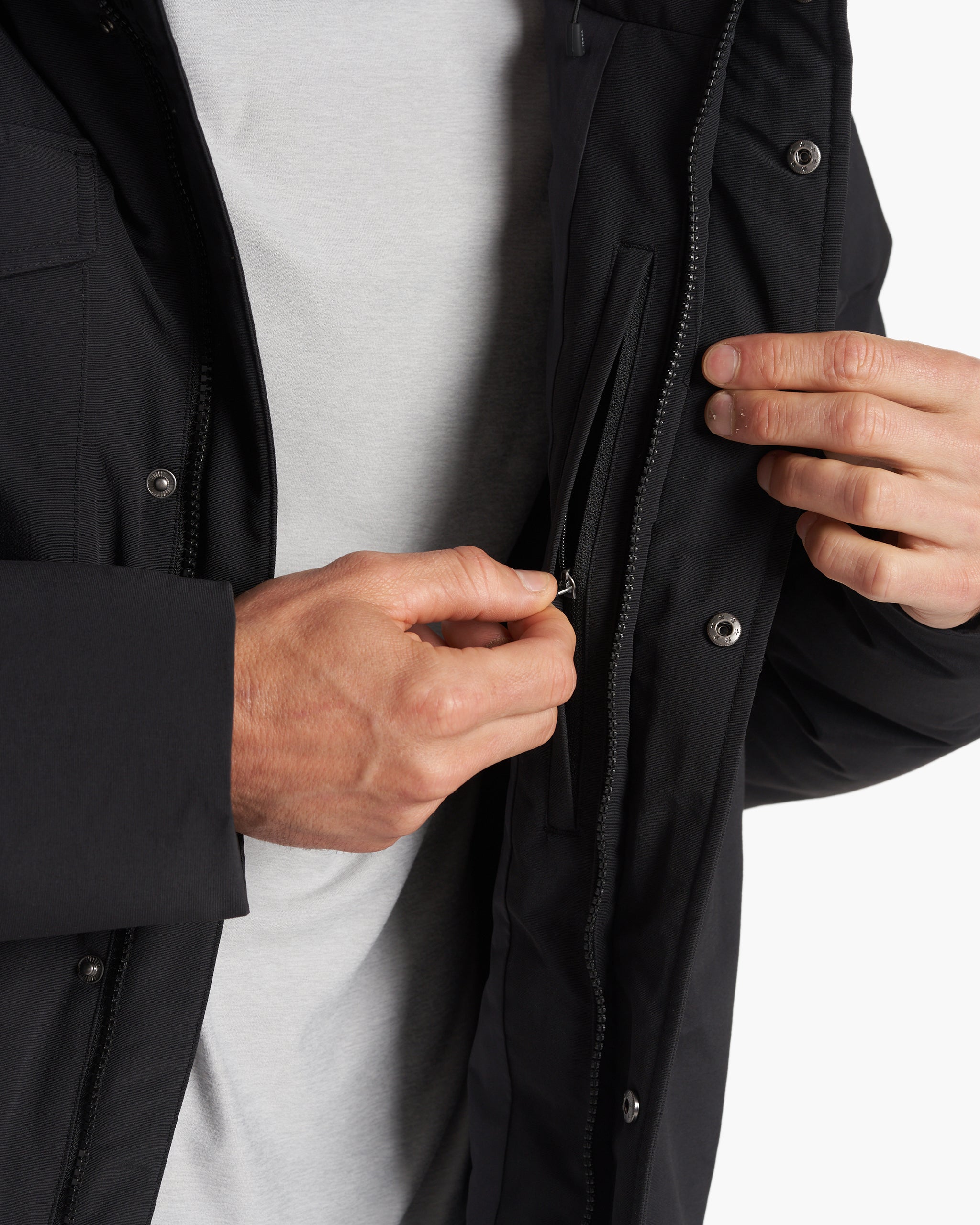Northmost Insulated Parka | Black - Image 5