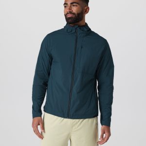 Ronan Packable Jacket | Deep Sea
