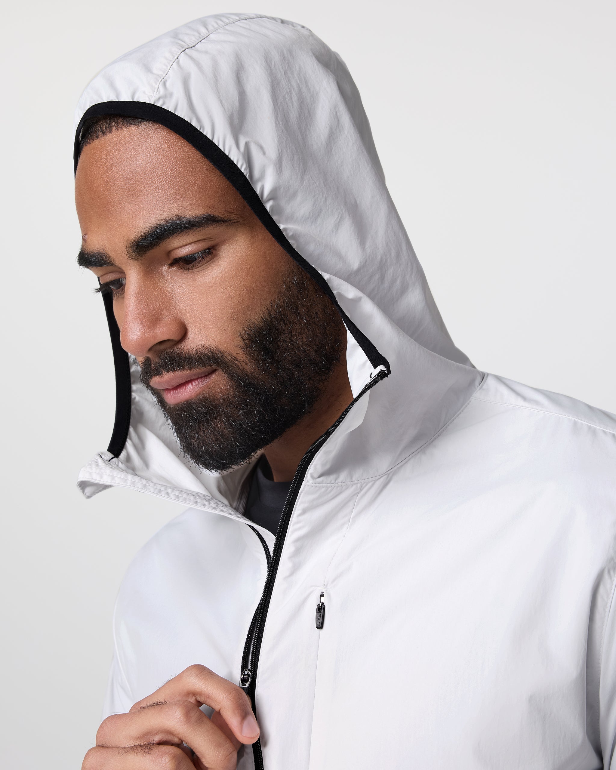Ronan Packable Jacket | Frost Grey - Image 2