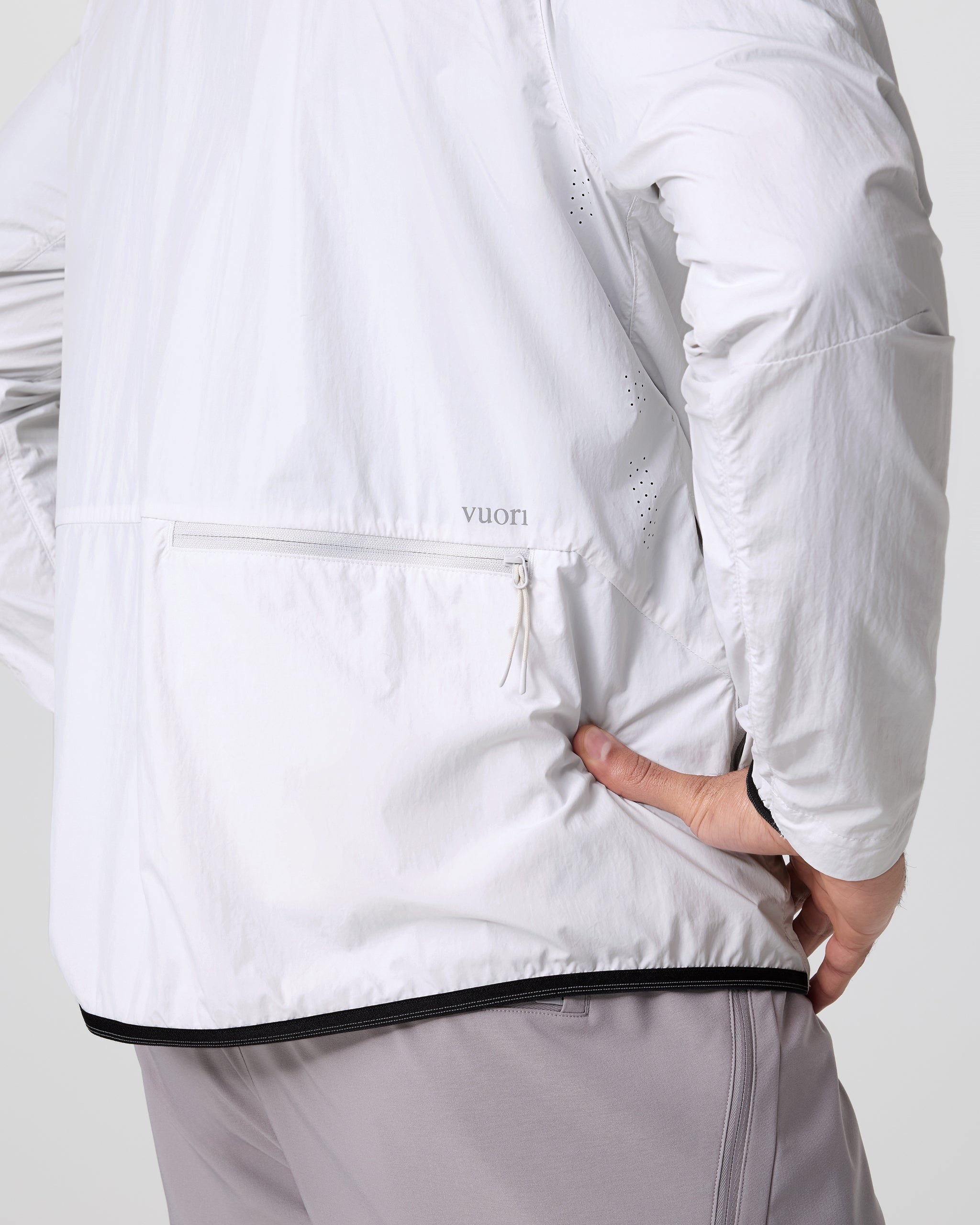 Ronan Packable Jacket | Frost Grey - Image 3