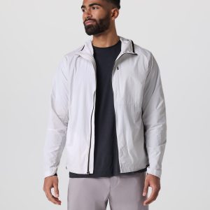 Ronan Packable Jacket | Frost Grey