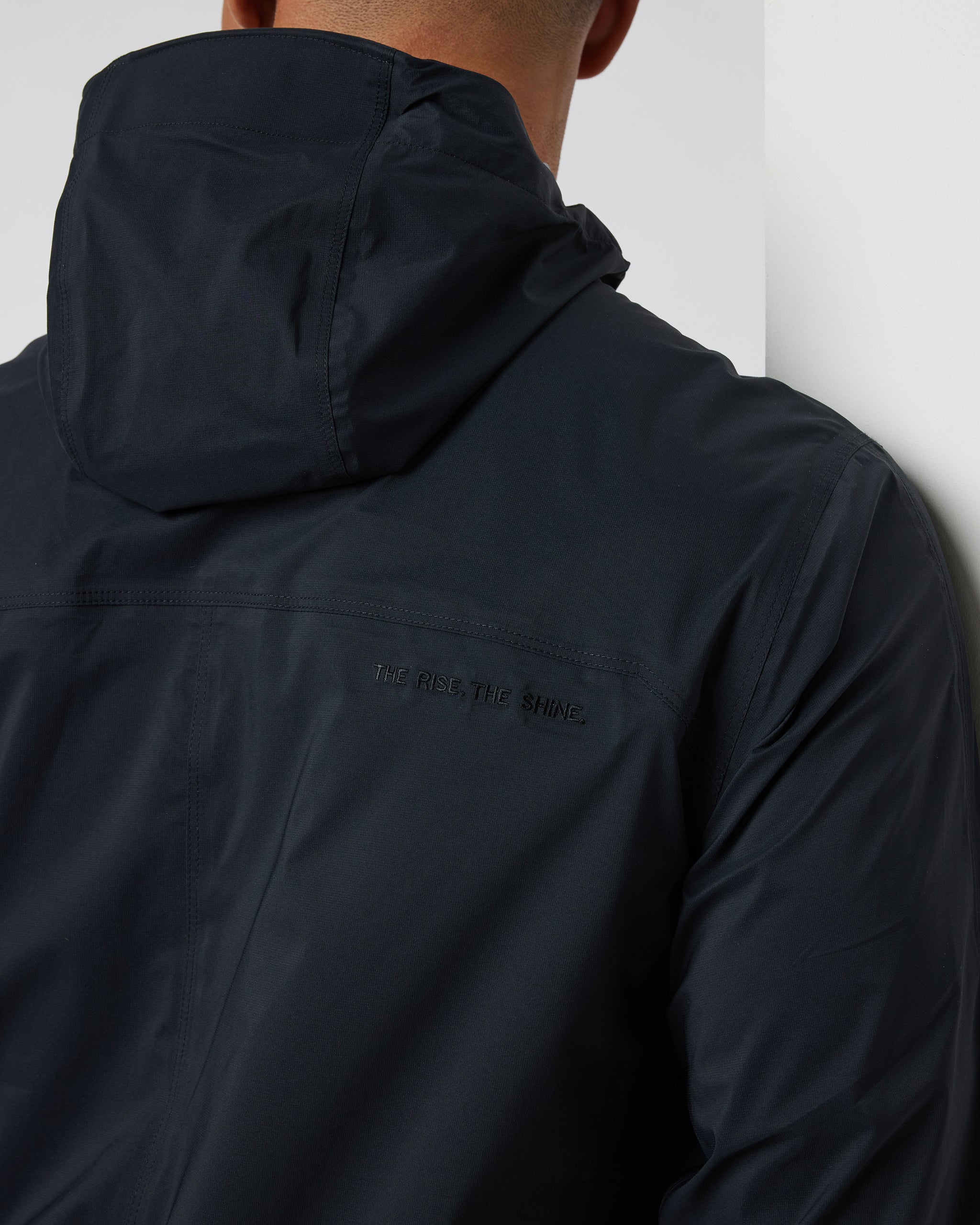 Rainstorm Packable Jacket | Black - Image 4