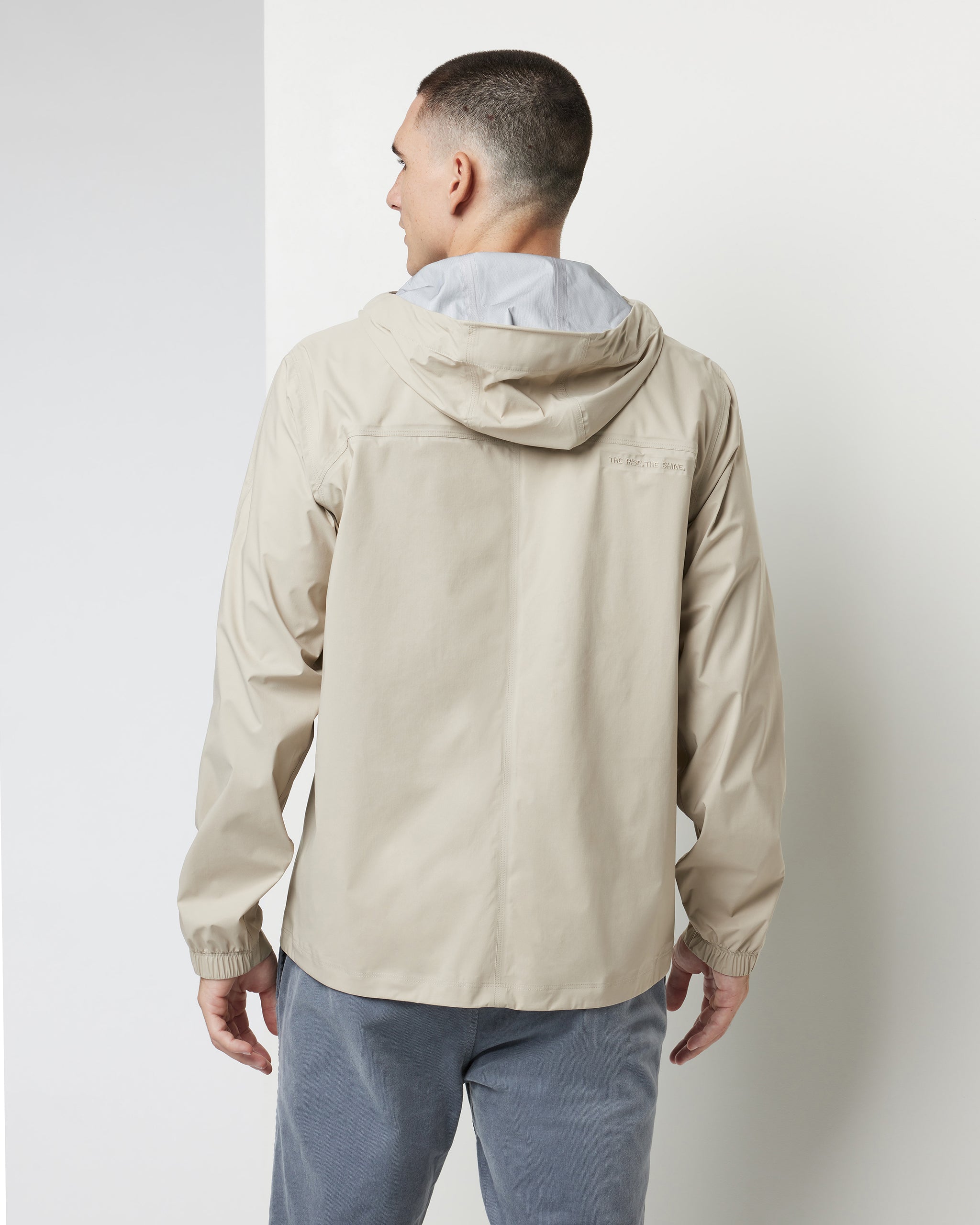 Rainstorm Packable Jacket | Toast - Image 5