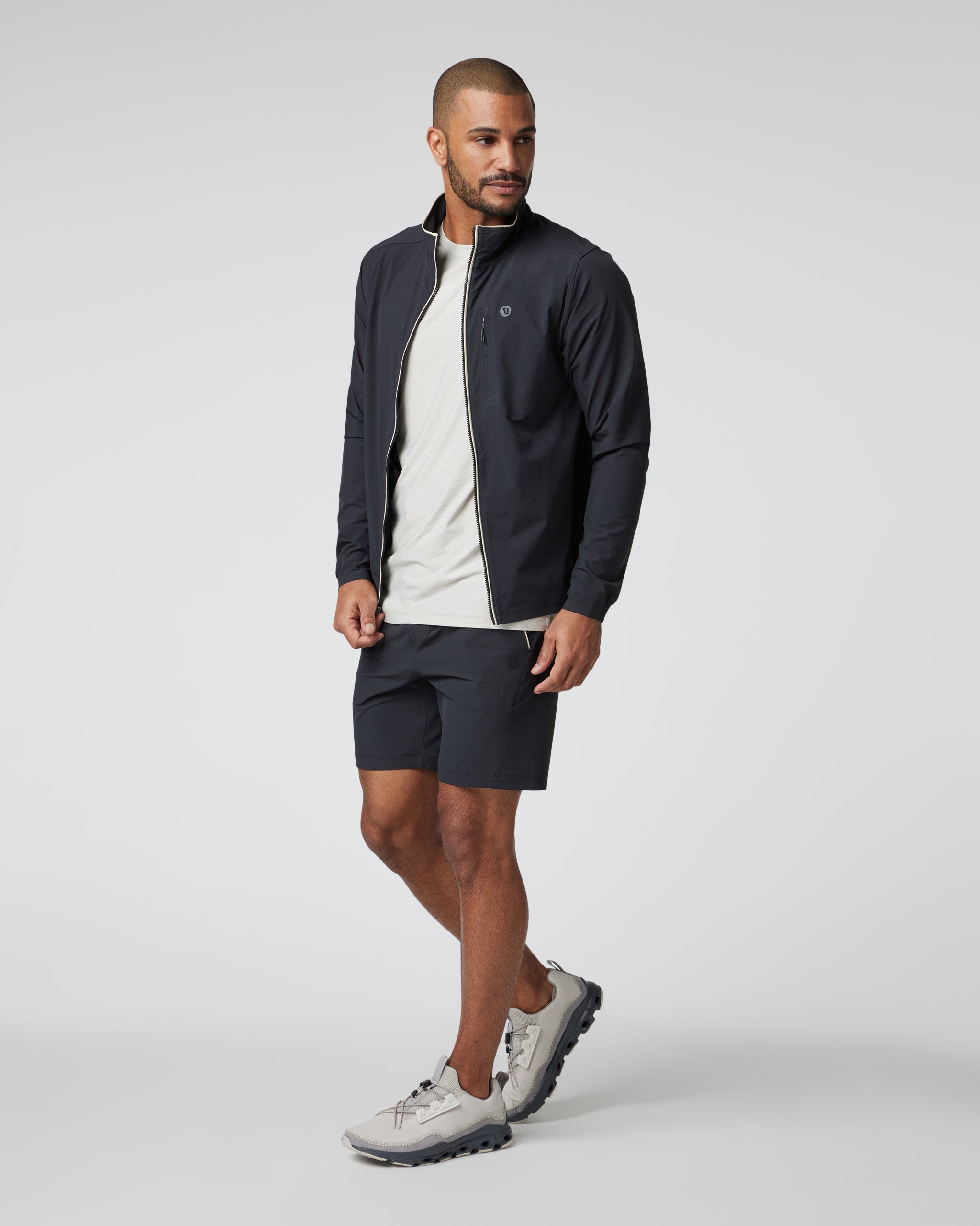 Crosscourt Jacket | Black - Image 3