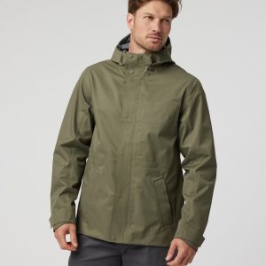 Tuuli Rain Jacket | Dark Metal