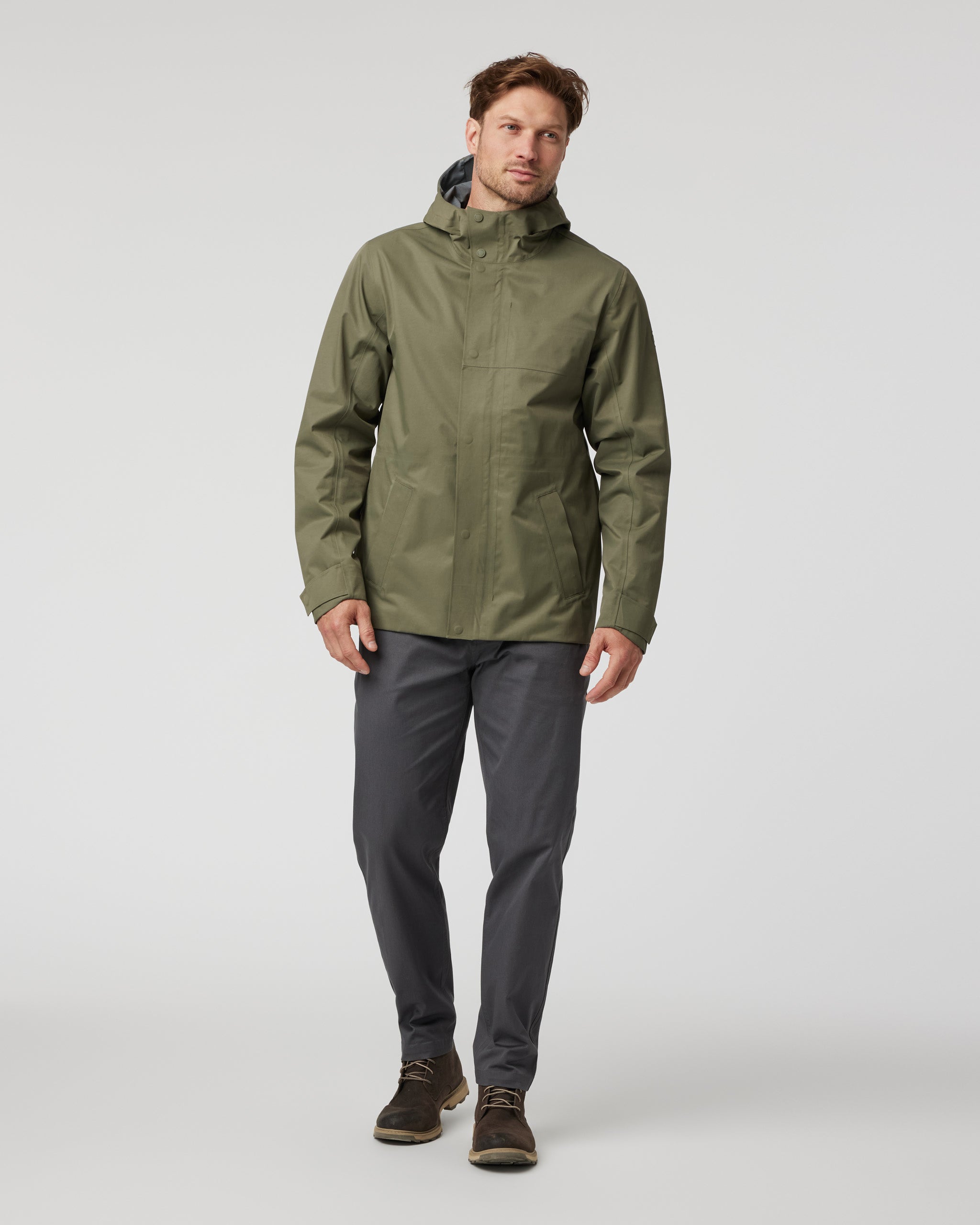 Tuuli Rain Jacket | Dark Metal - Image 5