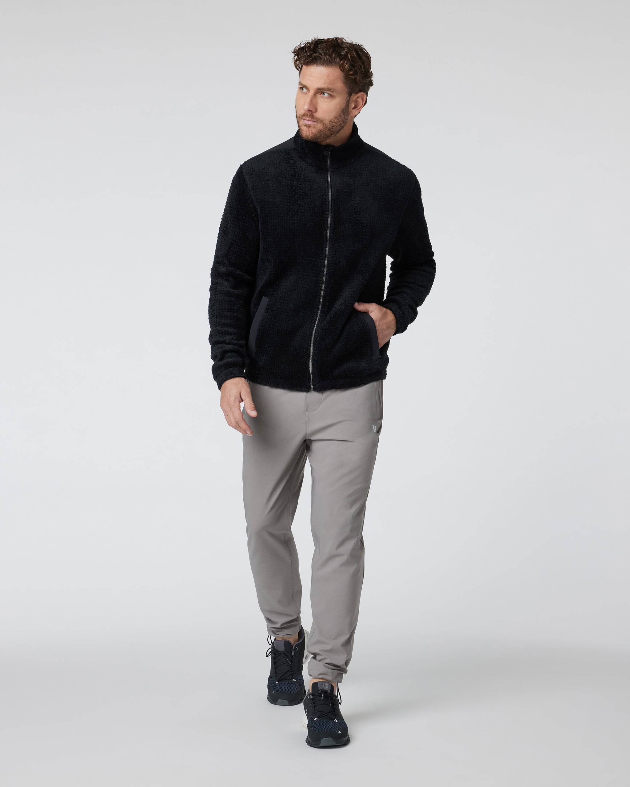 Fairfield Full Zip Jacket | Black - Image 5