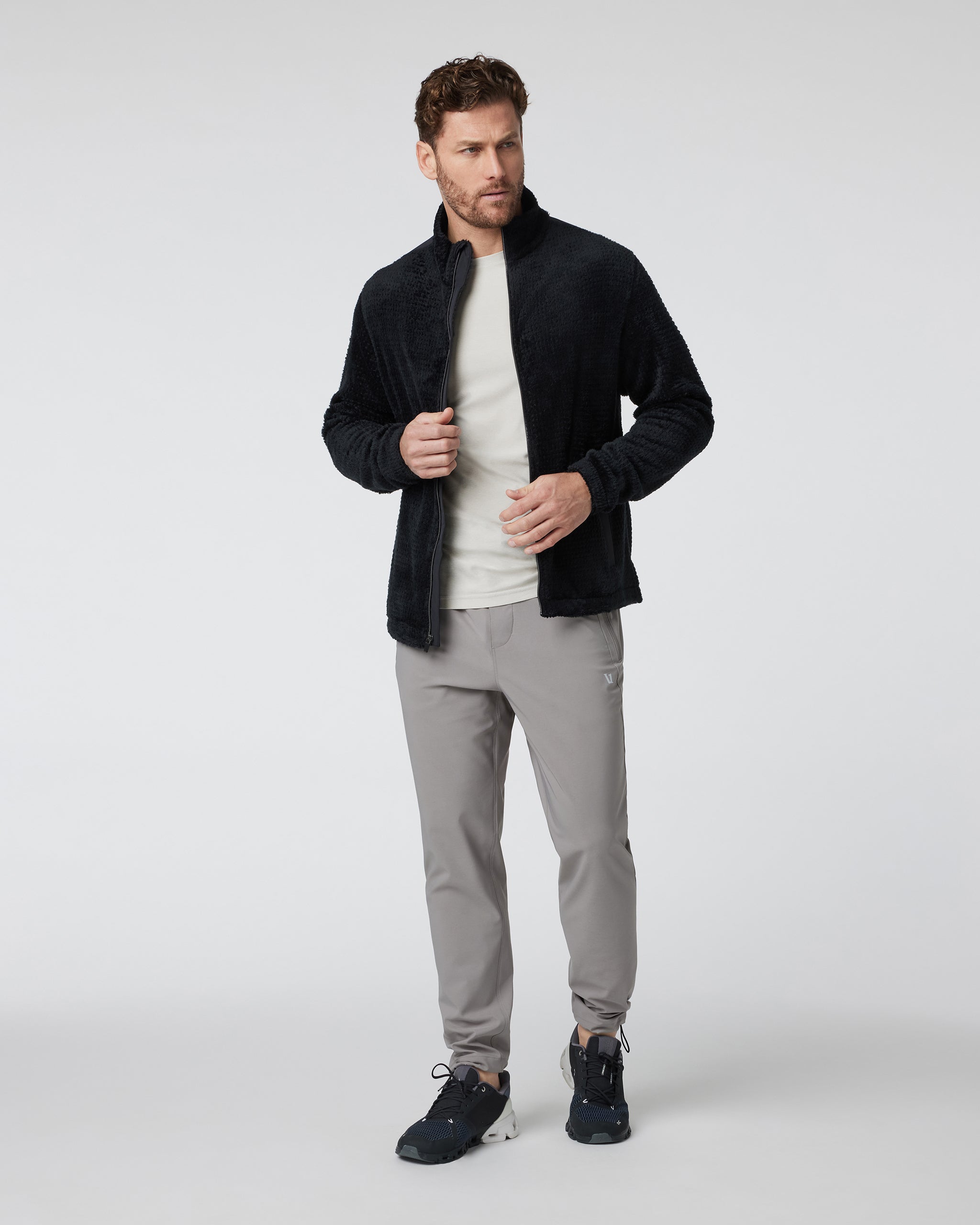 Fairfield Full Zip Jacket | Black - Image 3