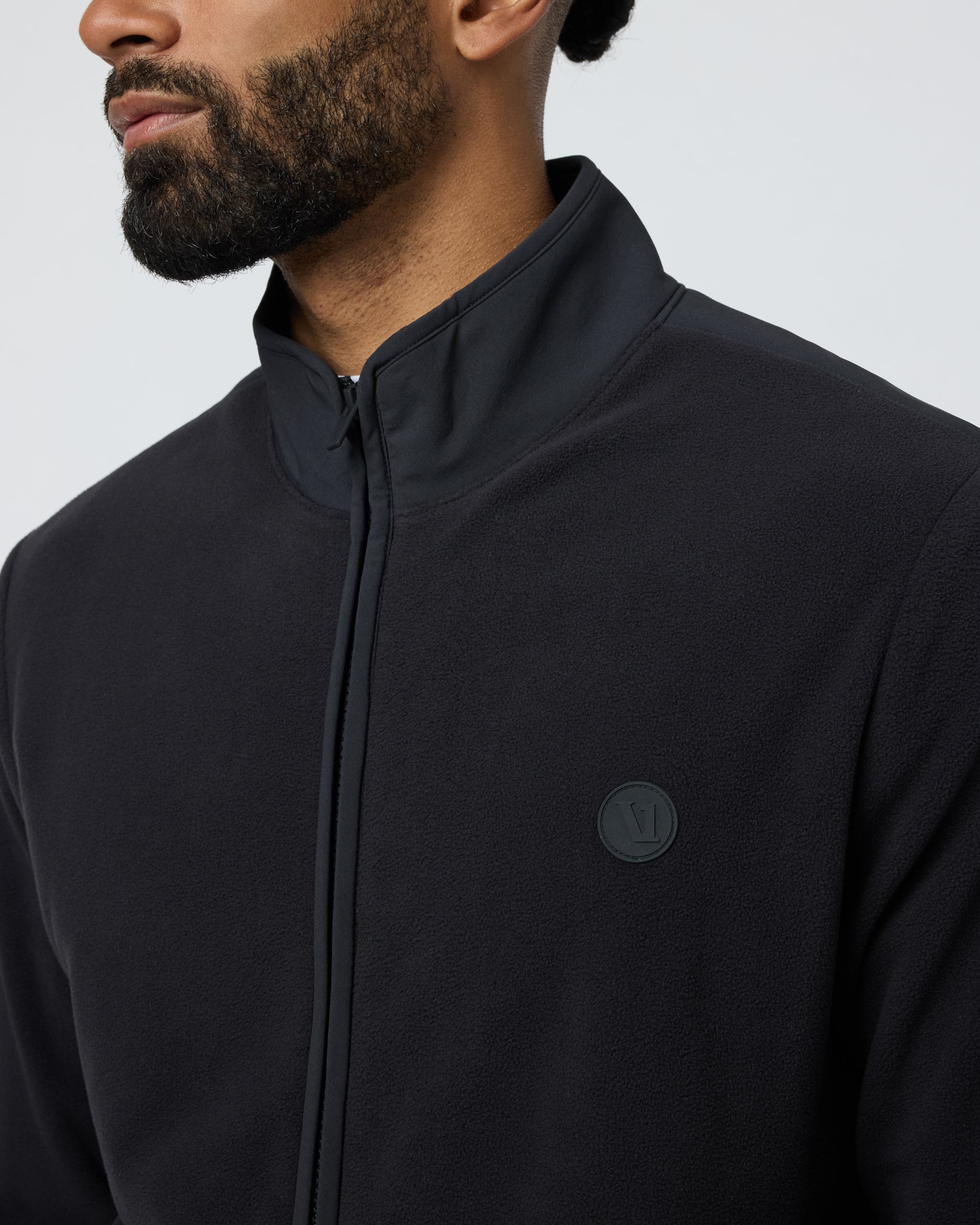 Aspen Full Zip Jacket | Black - Image 2