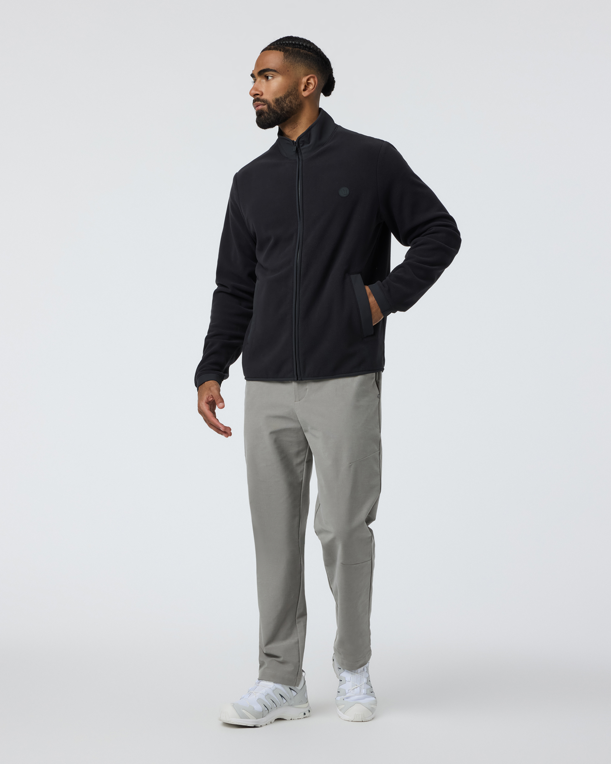 Aspen Full Zip Jacket | Black - Image 5