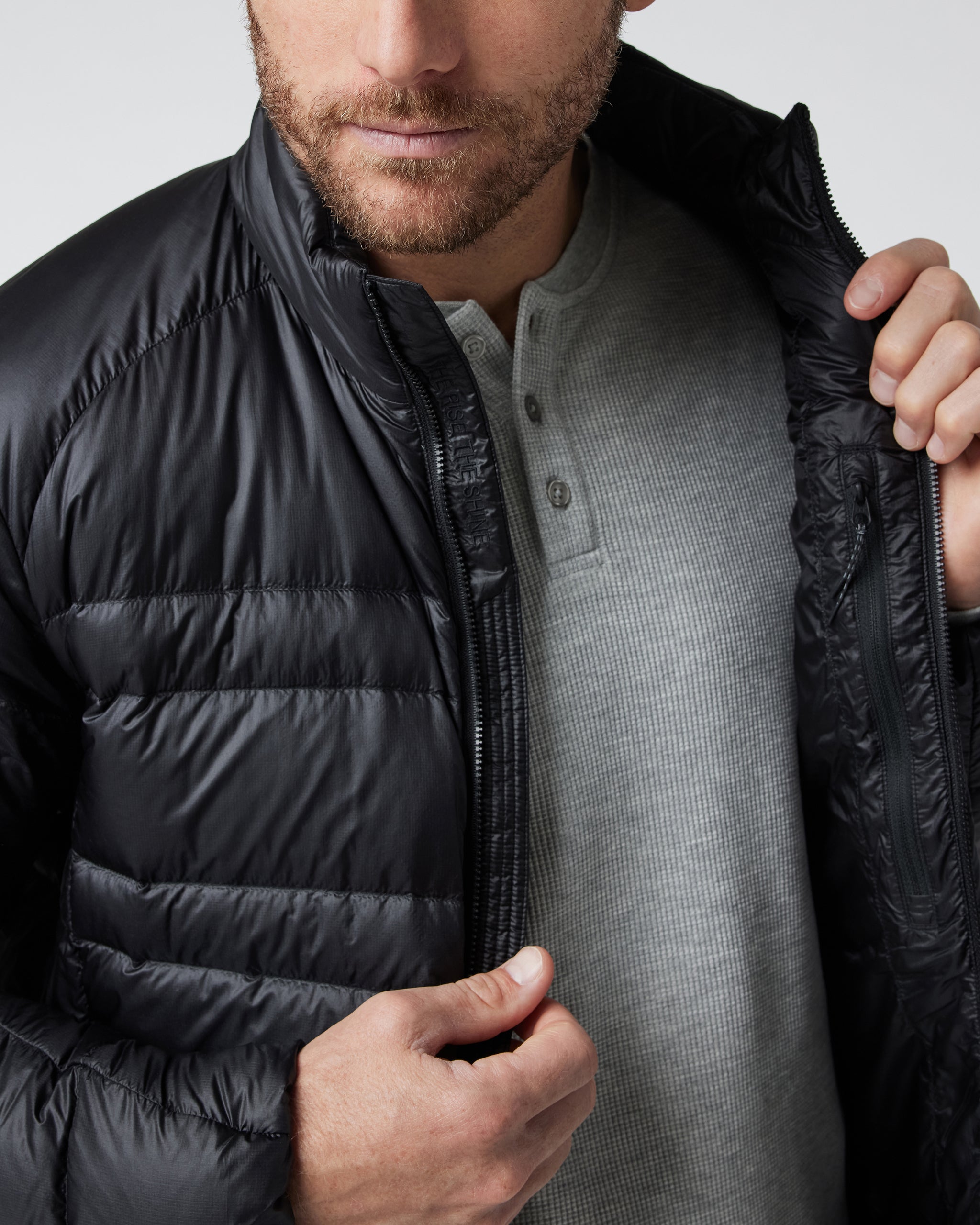 Coordinate Down Jacket | Black - Image 4