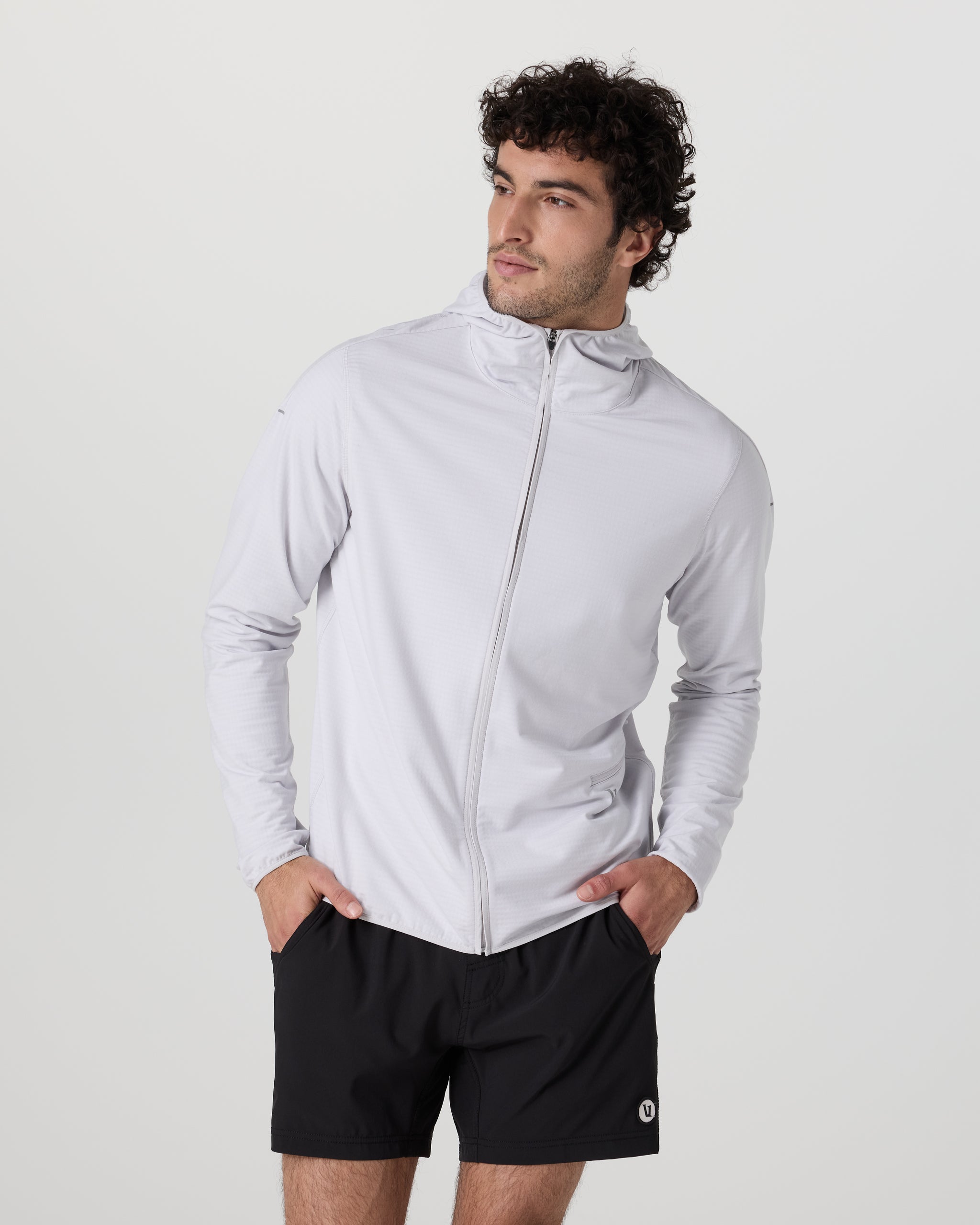 Powergrid Full Zip Jacket | Frost Grey - Image 6