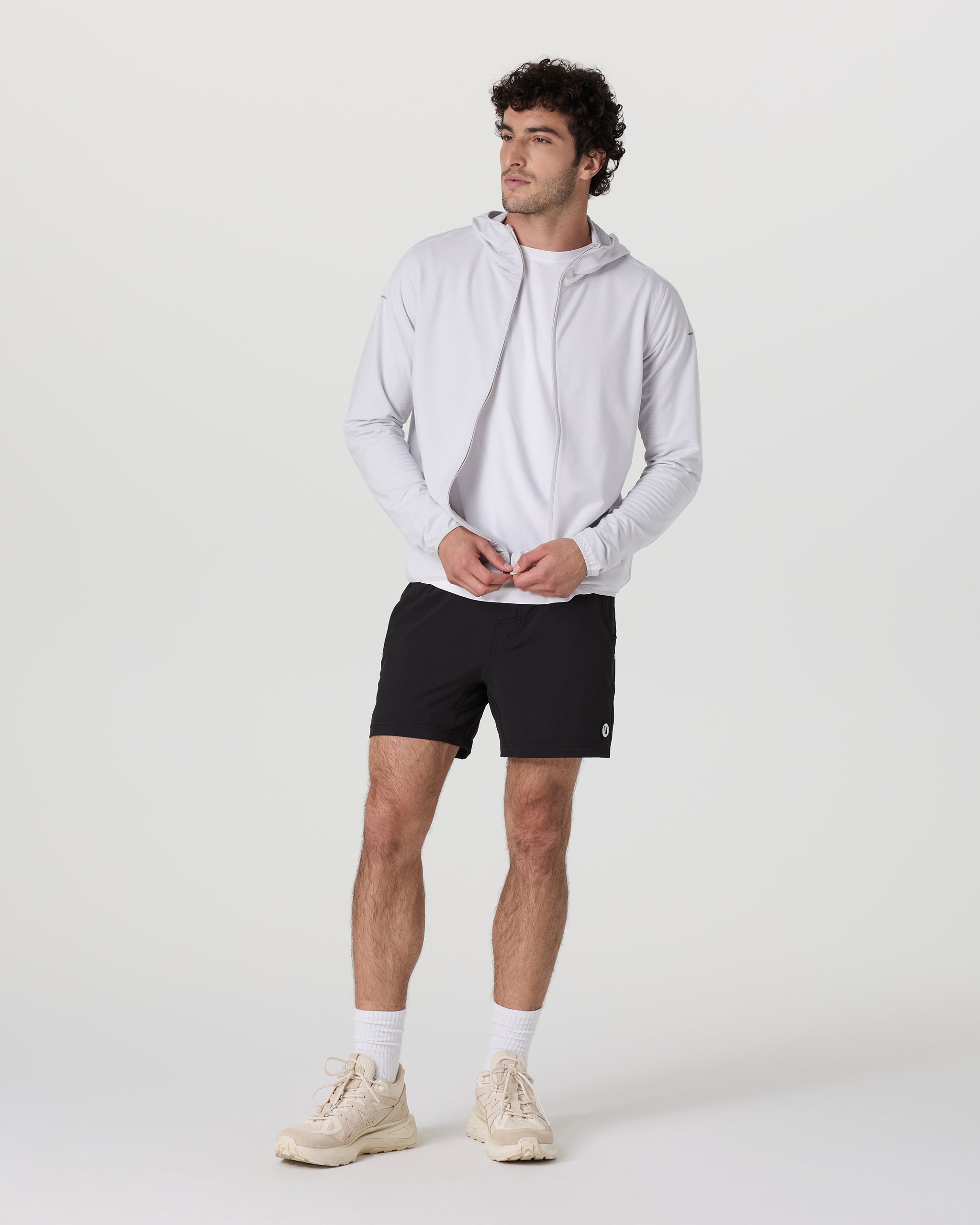 Powergrid Full Zip Jacket | Frost Grey - Image 2