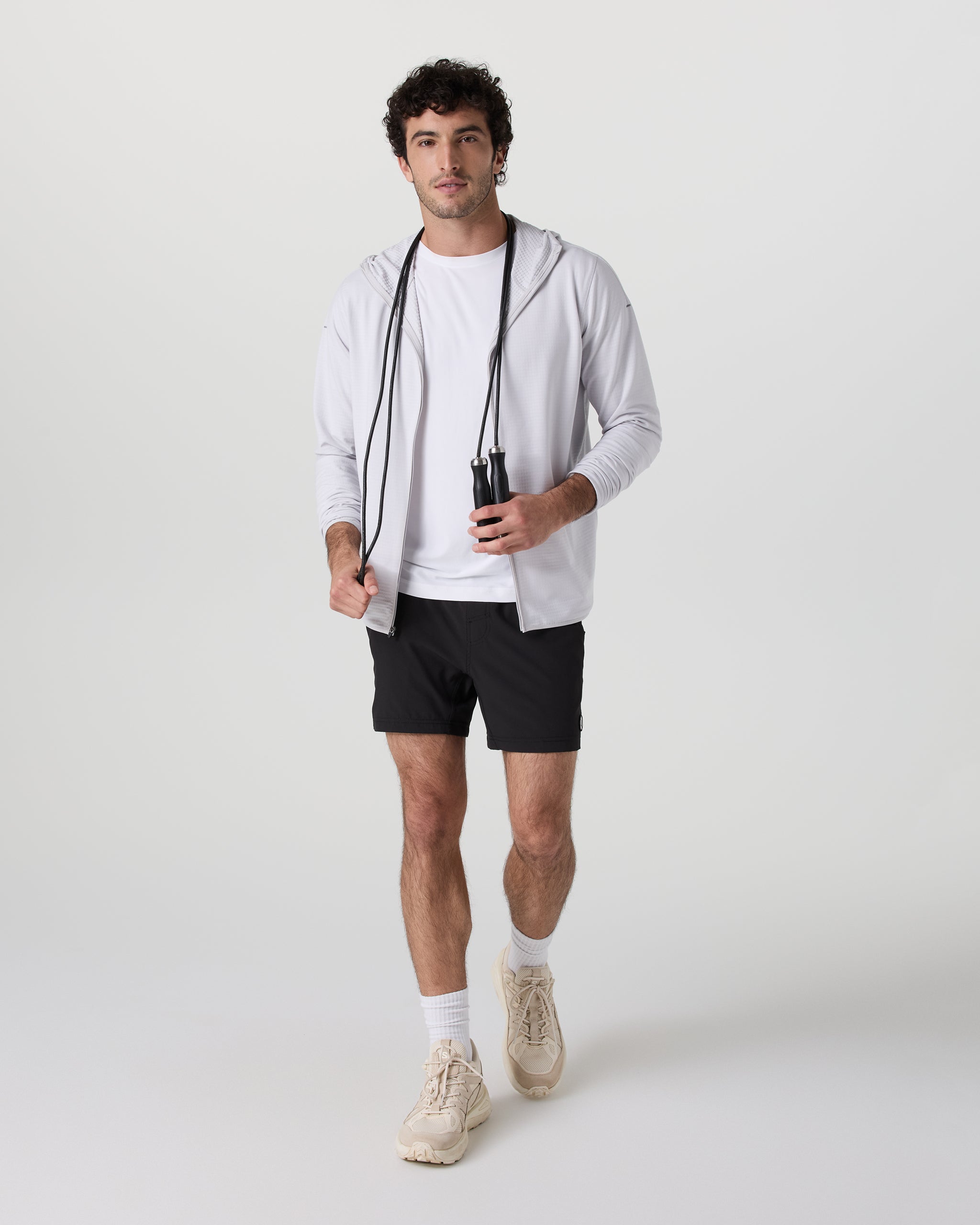 Powergrid Full Zip Jacket | Frost Grey - Image 4