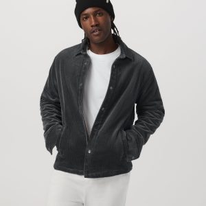 Vuori Cord Jacket | Dark Pewter