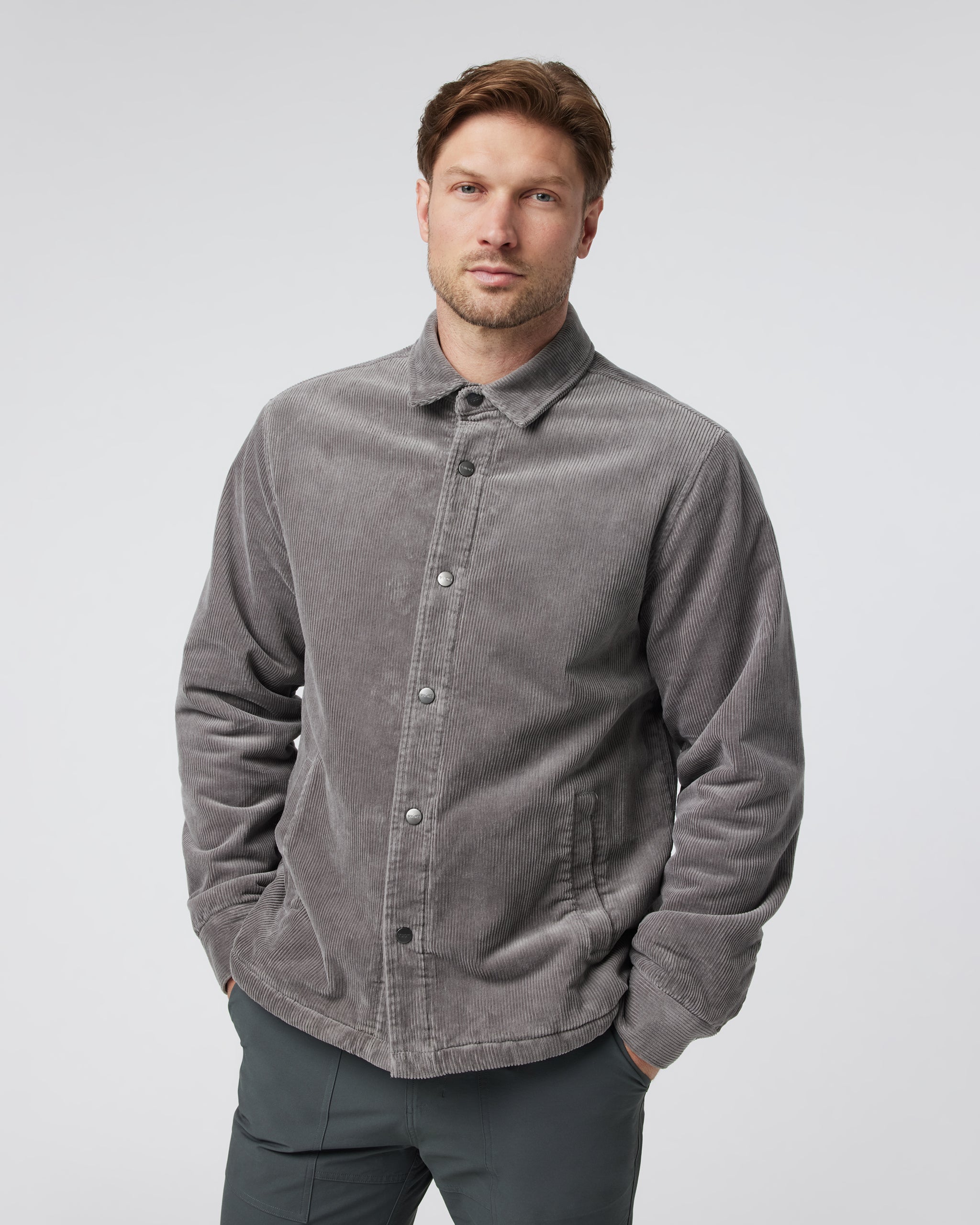 Vuori Cord Jacket | Shiitake - Image 2