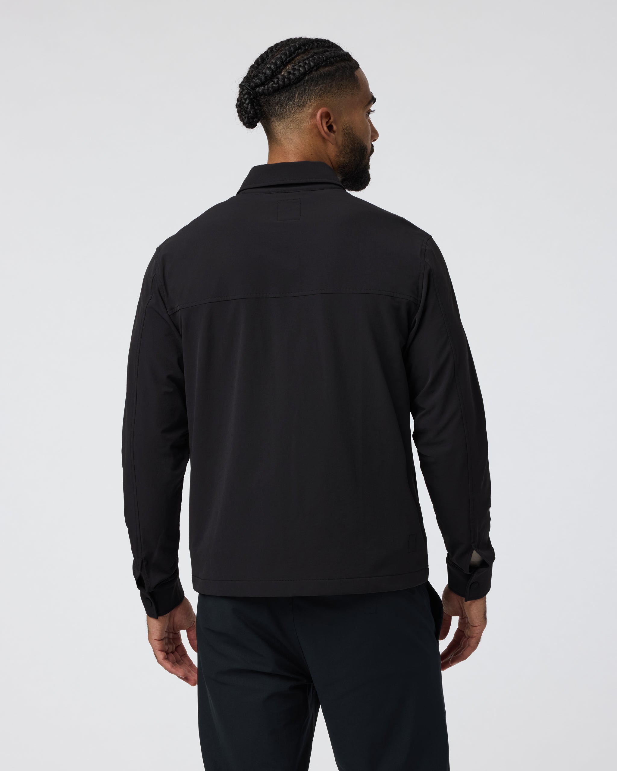 Lawson Tech Shirt Jacket | Black - Image 3