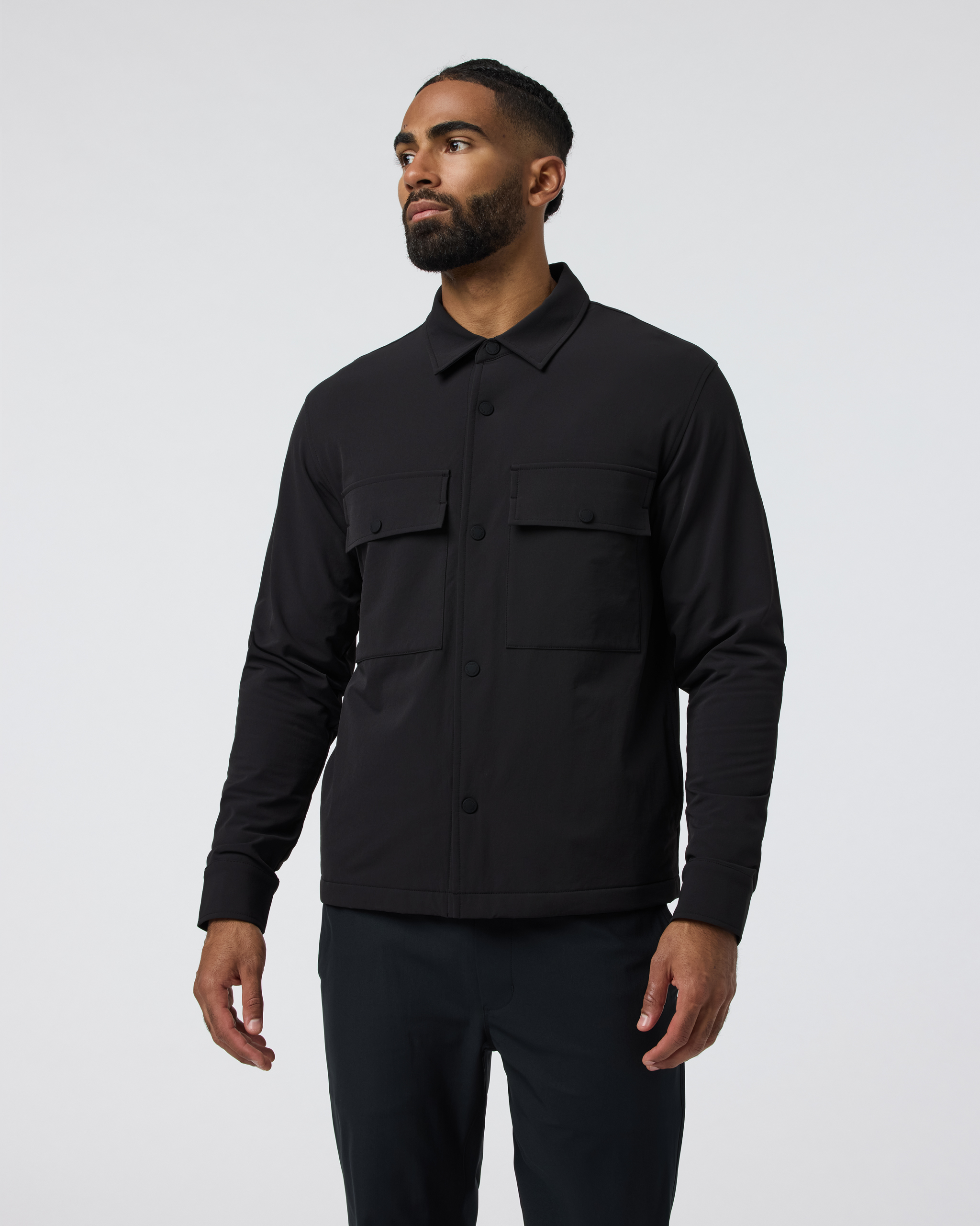 Lawson Tech Shirt Jacket | Black - Image 5