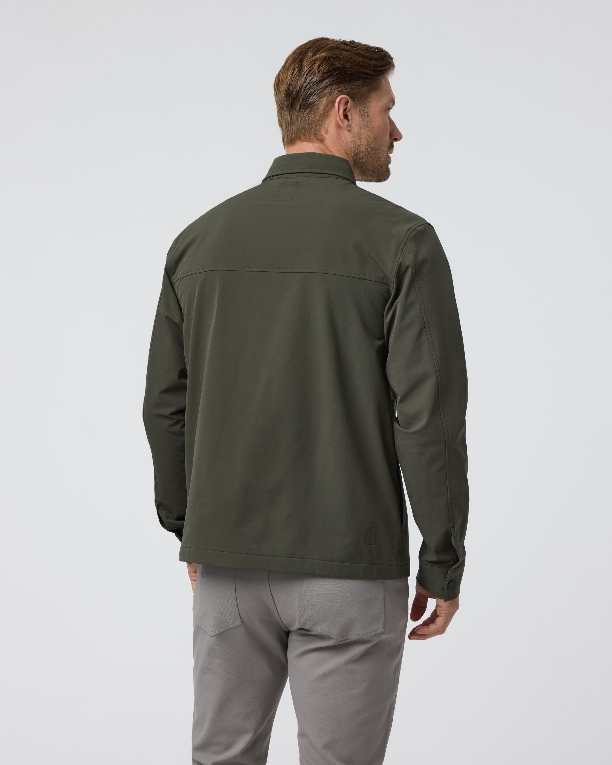 Lawson Tech Shirt Jacket | Oregano - Image 4
