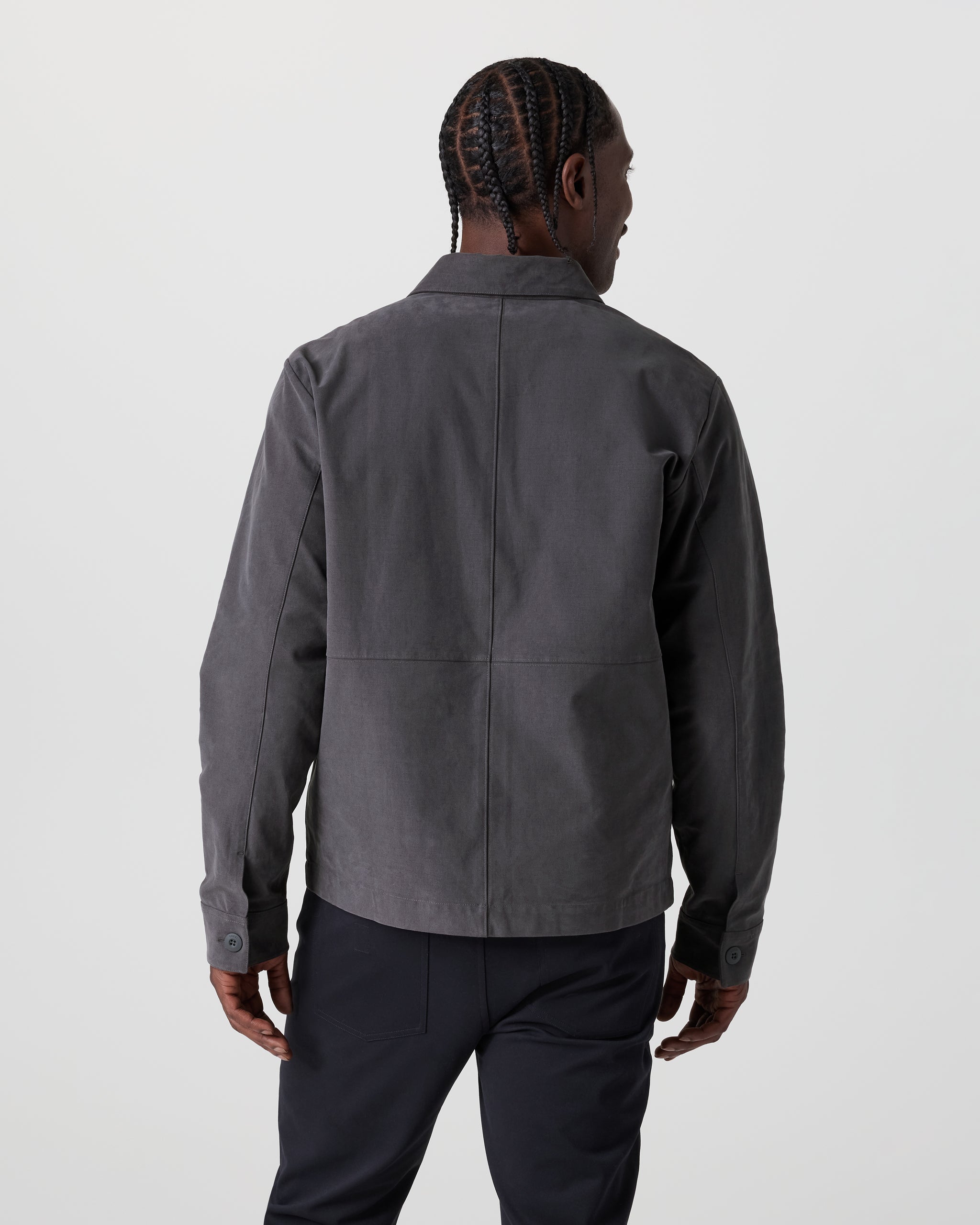Timor Chore Jacket | Charcoal - Image 2