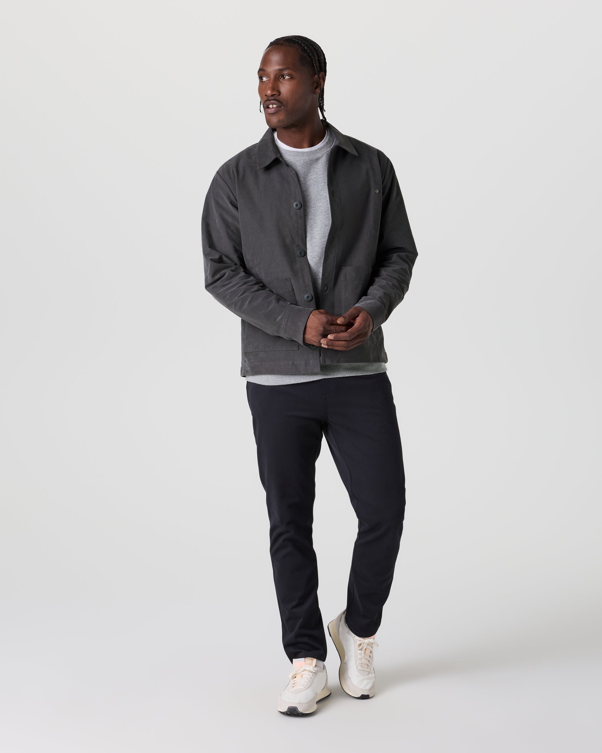 Timor Chore Jacket | Charcoal - Image 5