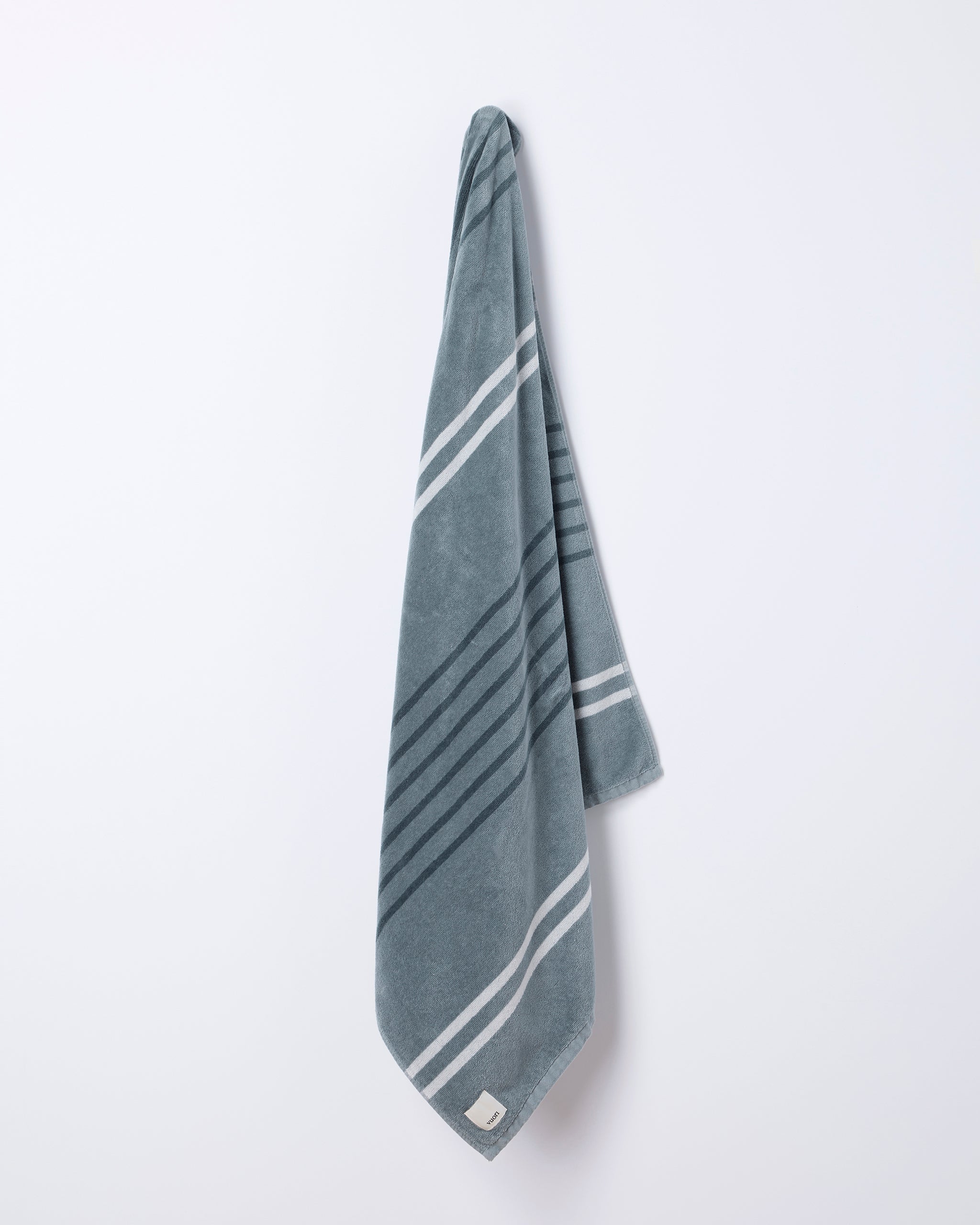 Stripe Beach Towel | Dusty Blue