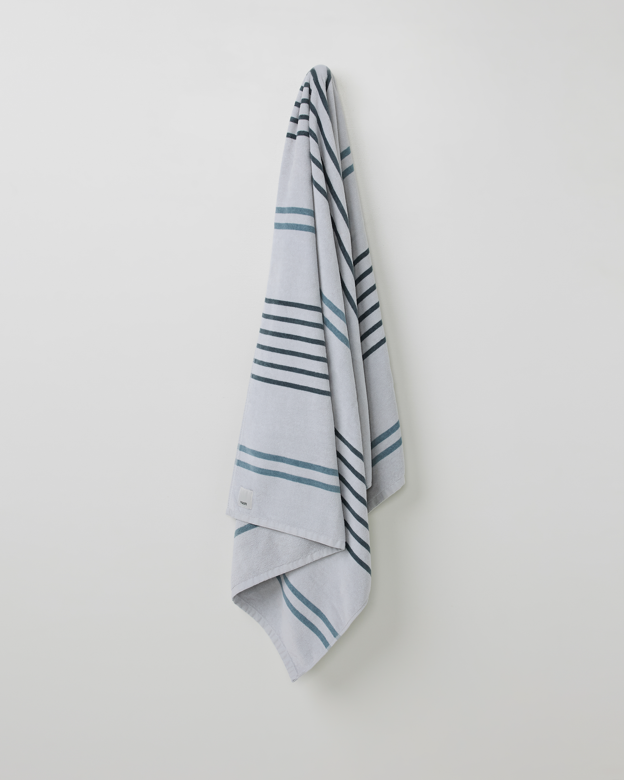 Stripe Beach Towel | Sky Grey - Image 2