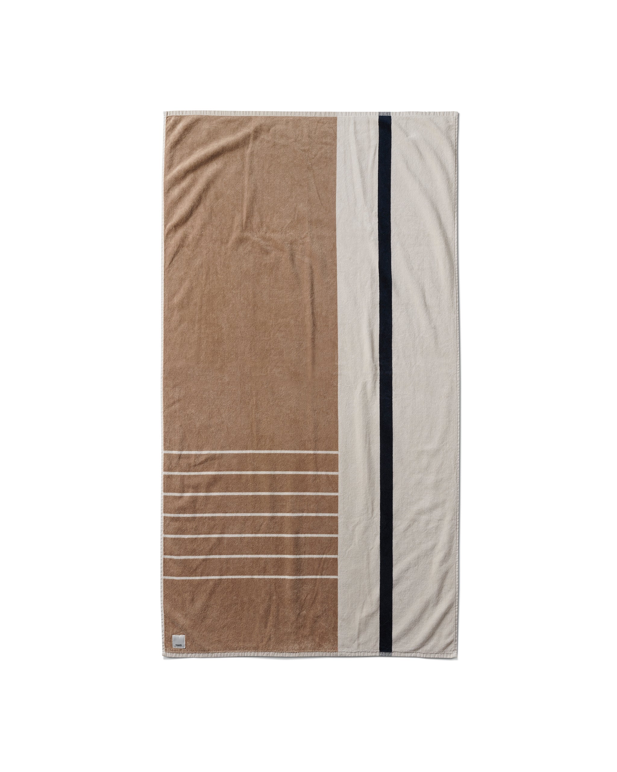 Cross Hatch Towel | Natural
