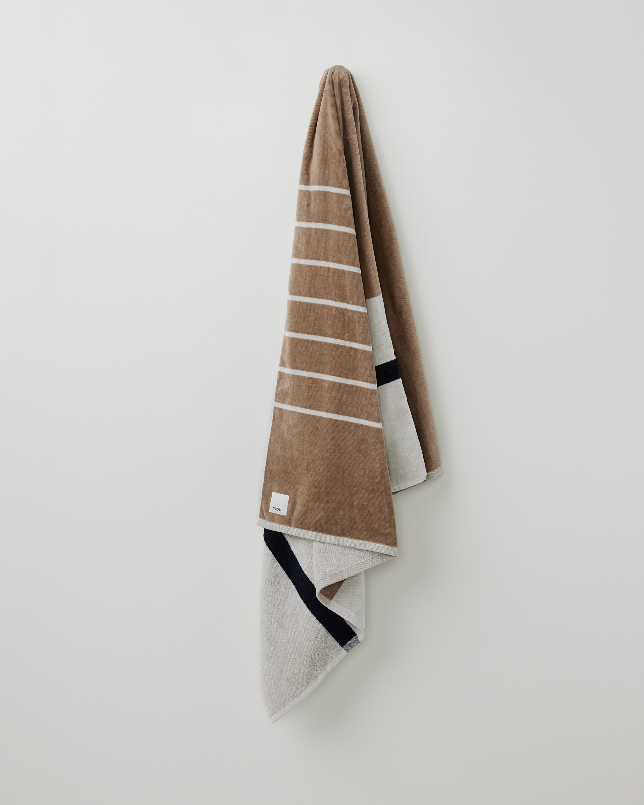 Cross Hatch Towel | Tamarind - Image 2