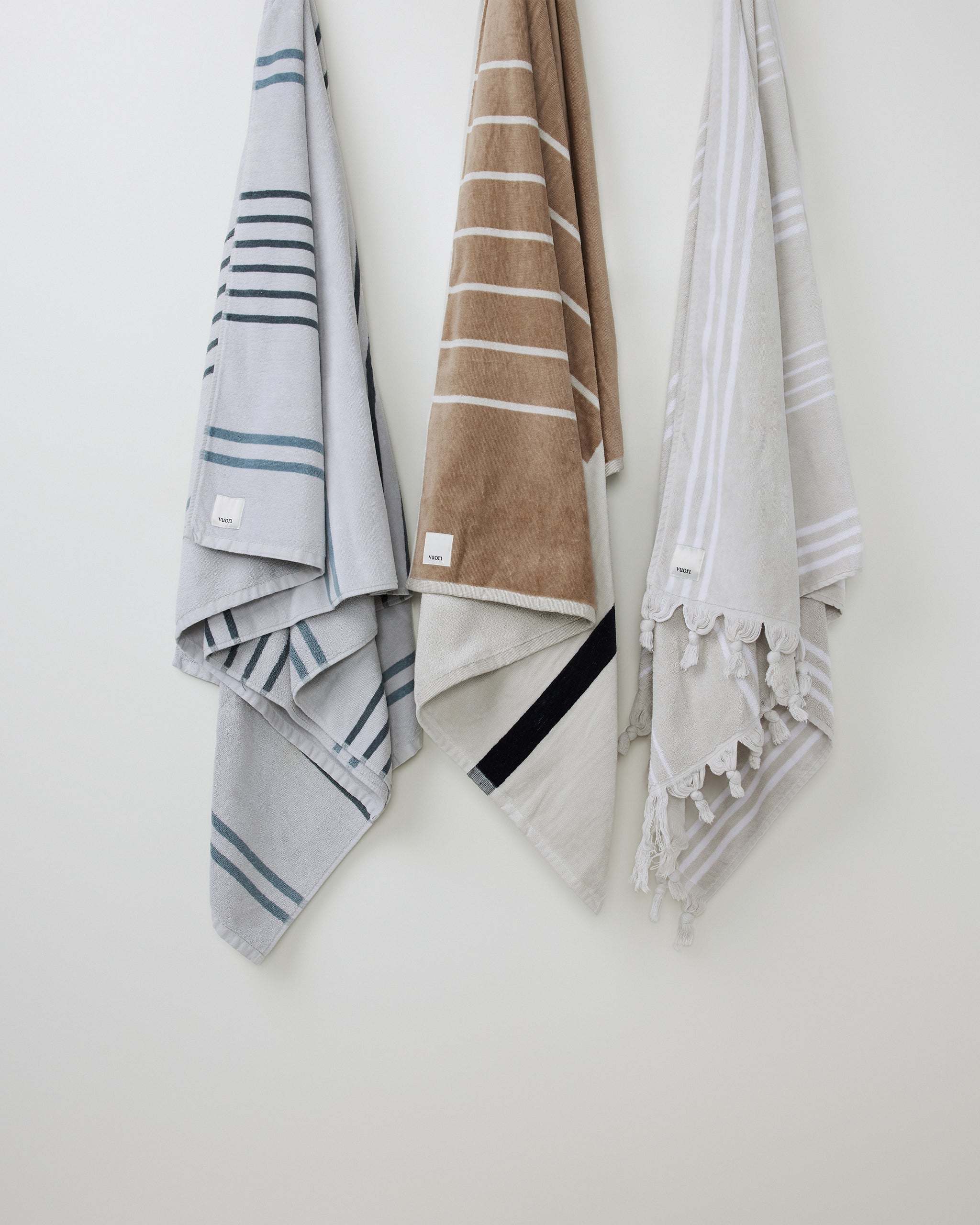 Cross Hatch Towel | Tamarind - Image 4