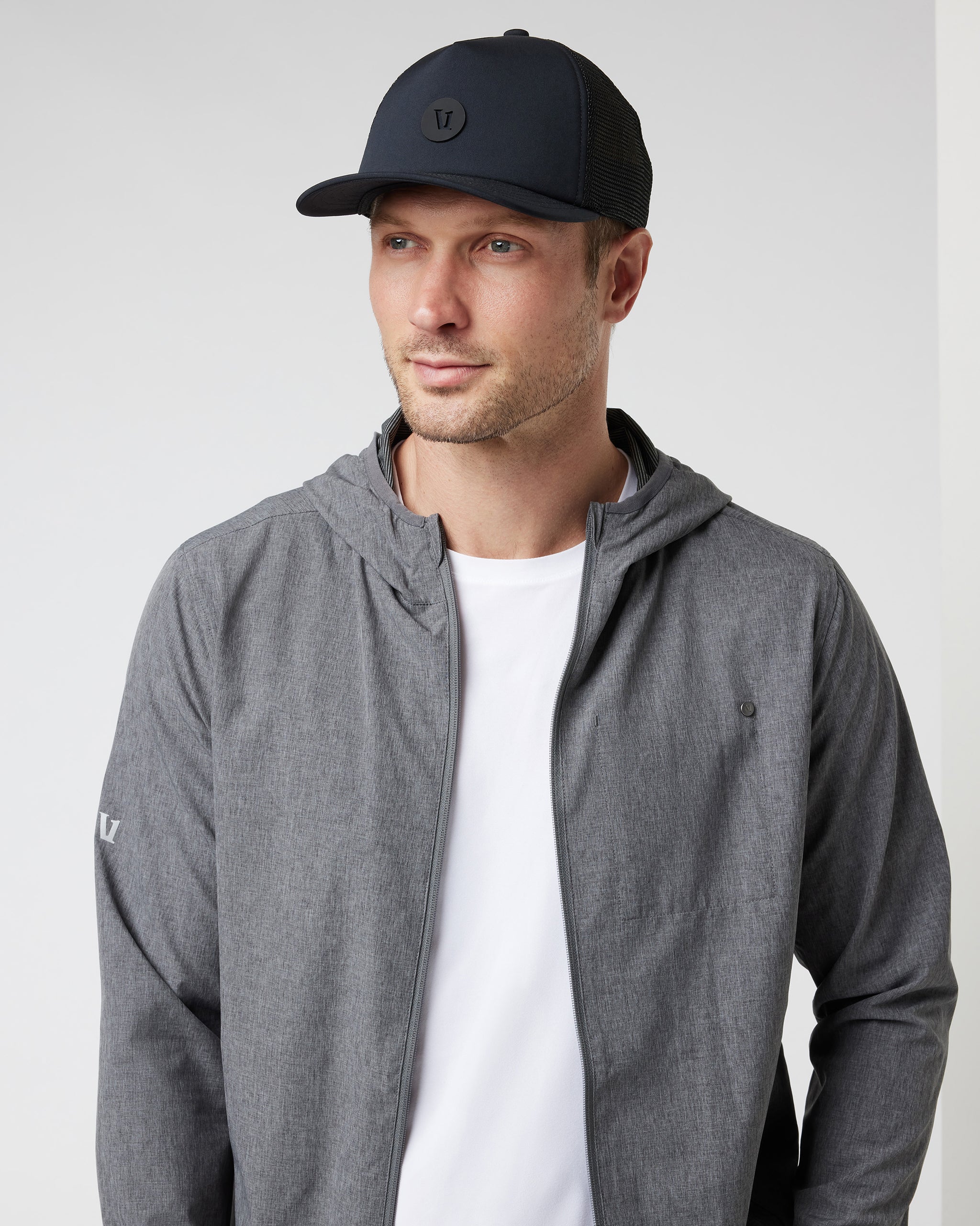 Perspectives Foam Trucker Hat | Black - Image 2