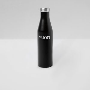 S6 Wordmark Mizu Water Bottle | Black