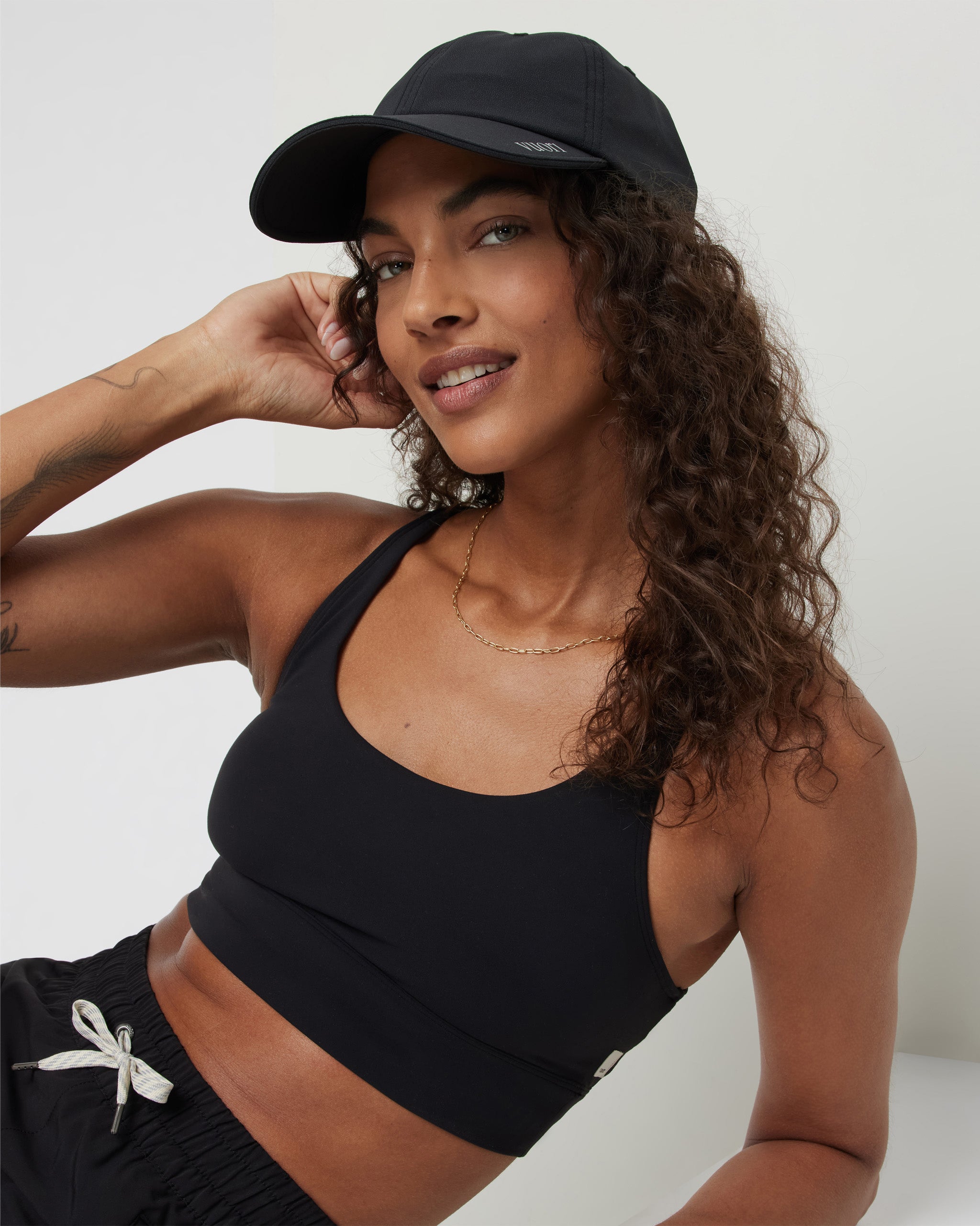 Reflective Run Hat | Black - Image 3