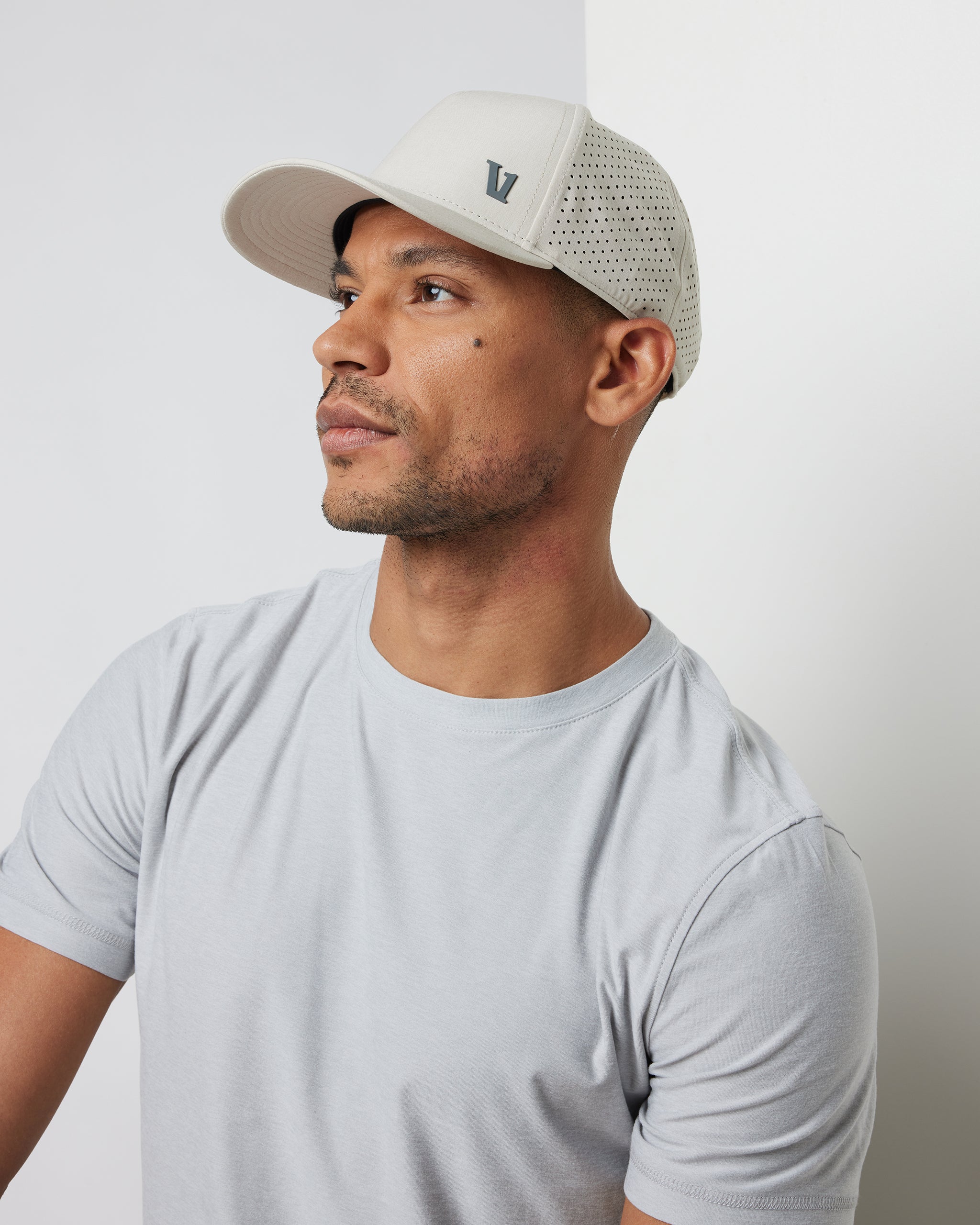 V1 Water Tech Hat | Pale Wheat Heather - Image 2