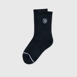 Half Crew Sock | Black OLD