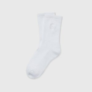 Half Crew Sock | White 1.0 (OLD)