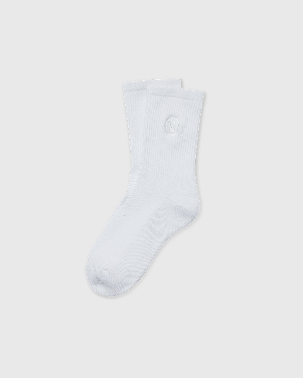 Half Crew Sock | White 1.0 (OLD)