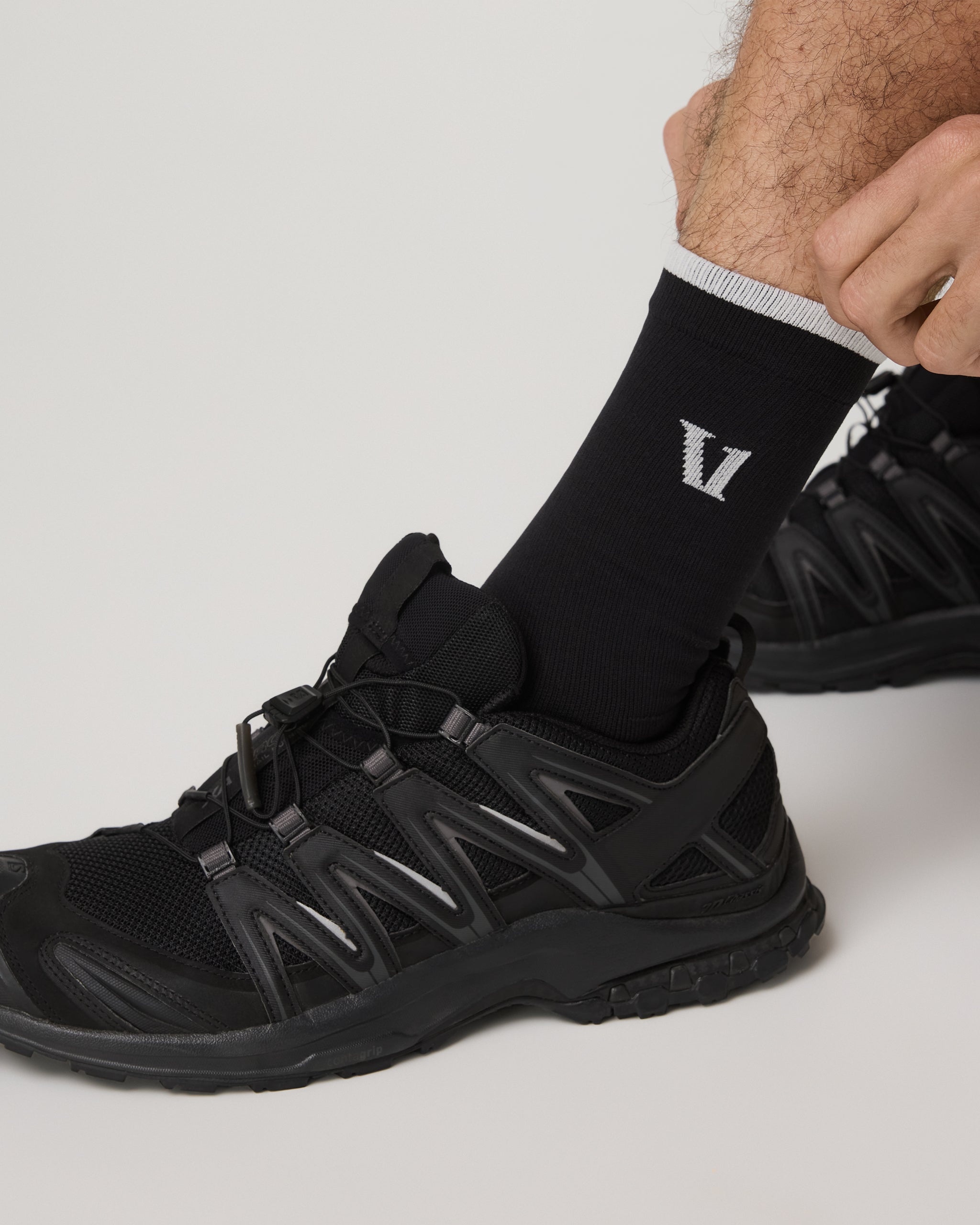 Performance Crew Sock | Black