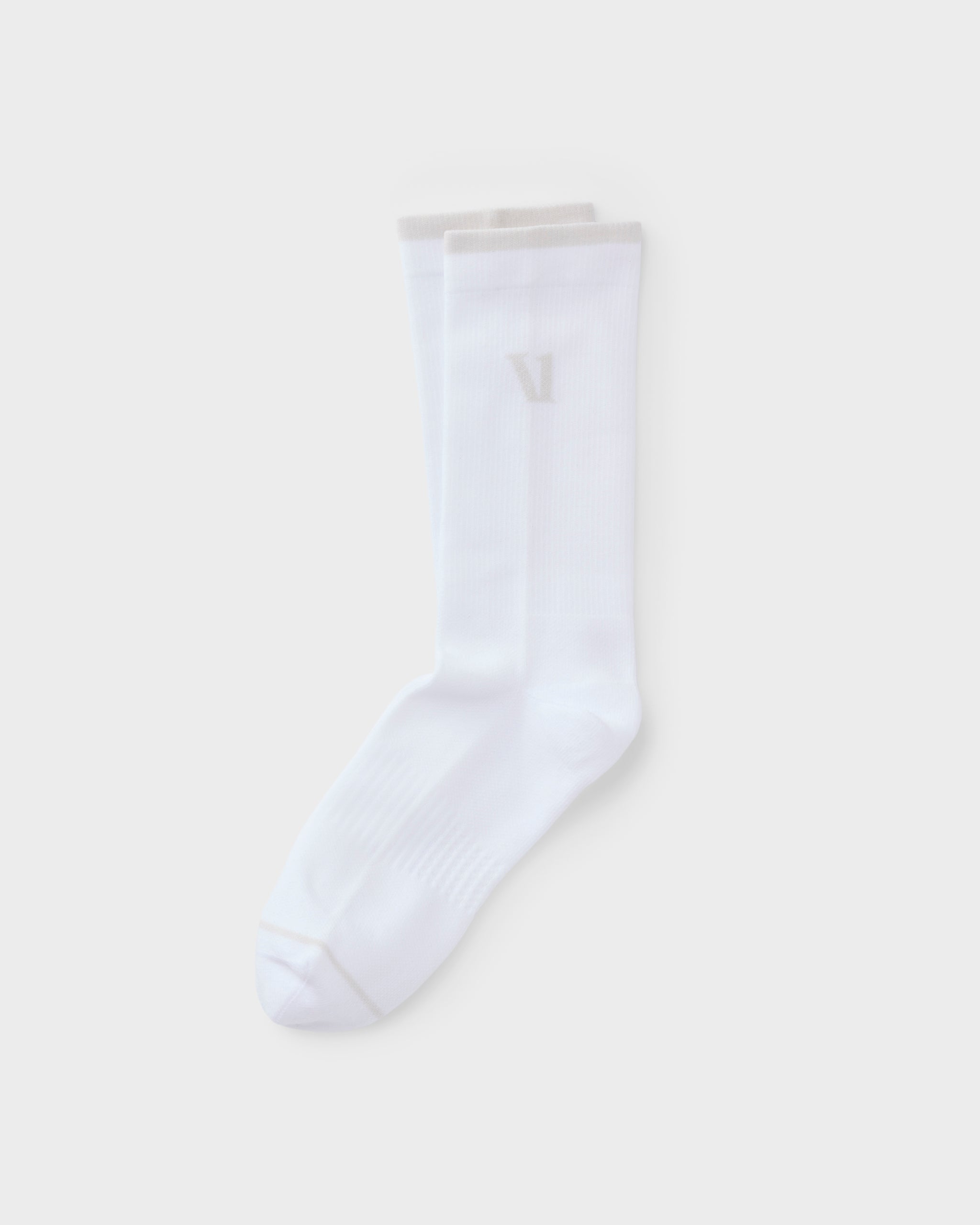 Performance Crew Sock | White