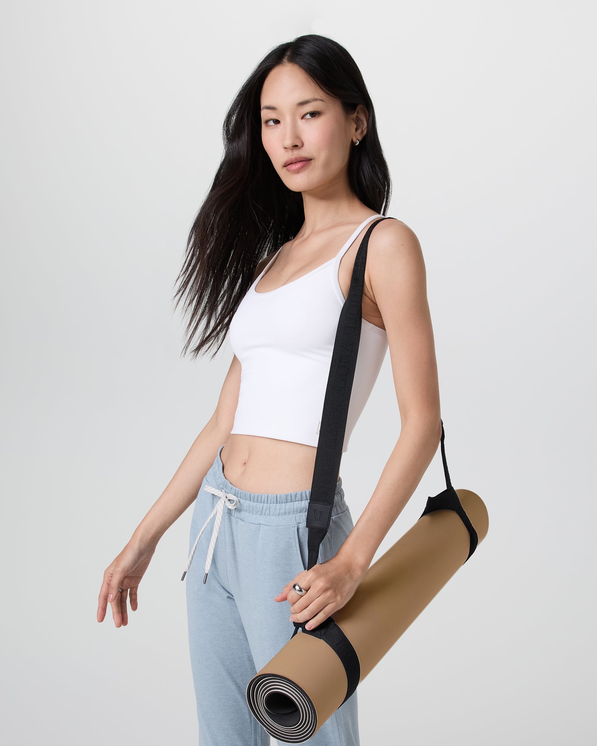 Yoga Mat Carrier Strap | Black - Image 2