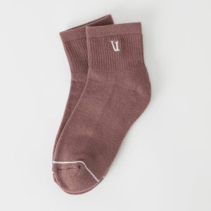 Quarter Crew V1 Sock | Sedona Brown