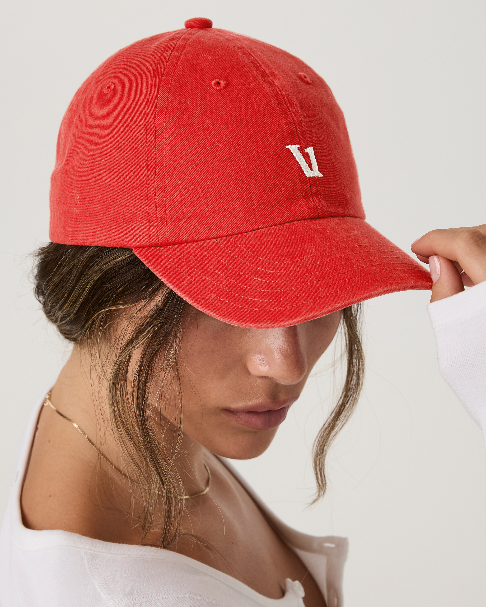 Vuori Dad Hat | Crimson - Image 2